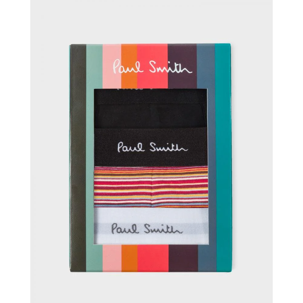 Paul Smith 3 Pack Mens Mixed Trunks - Image 5