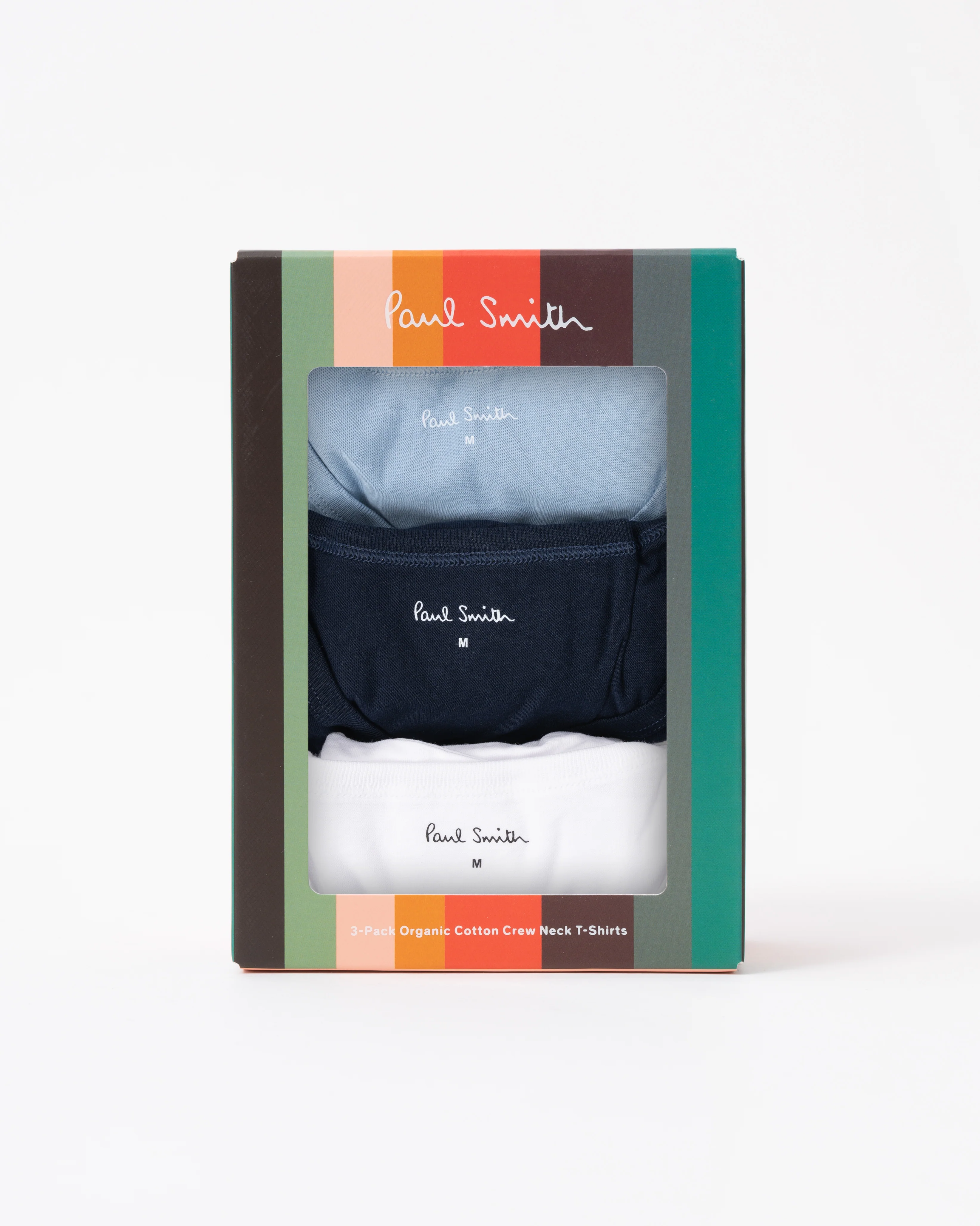 Paul Smith Mens 3 Pack Script Logo T-Shirts - 1B Multicolour - Image 2