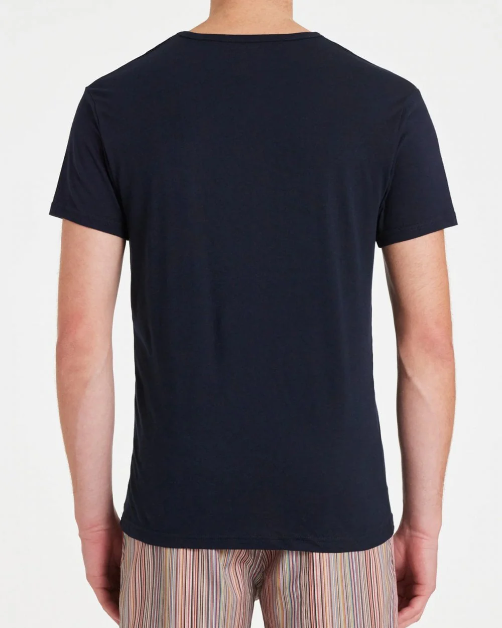 Paul Smith 3 Pack Mens Script Logo T-Shirts - 47 Navy - Image 5