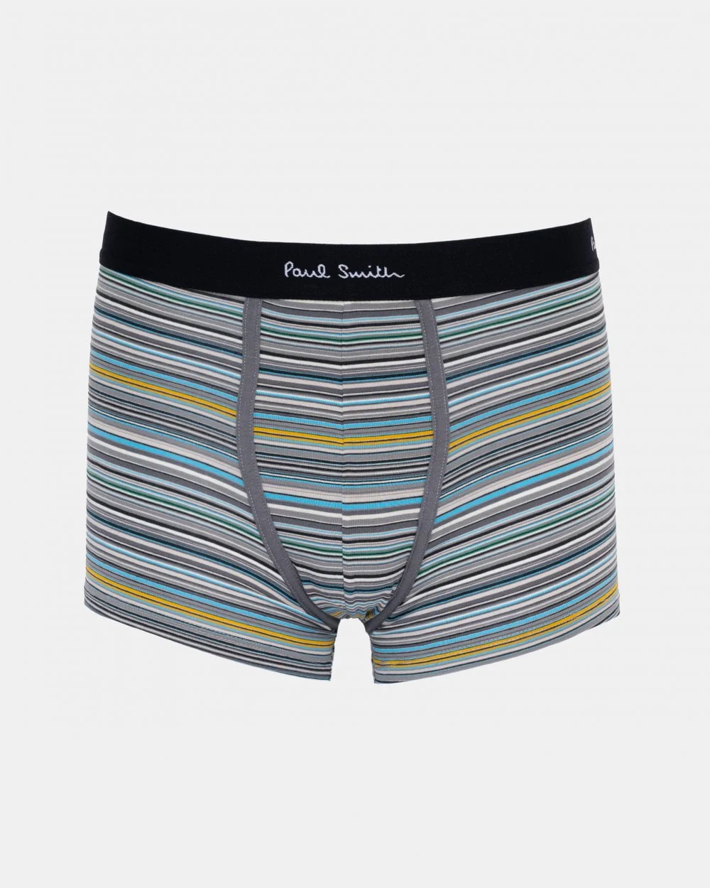 Paul Smith 3 Pack Mens Signature Stripe Trunks - 70 Grey - Image 2