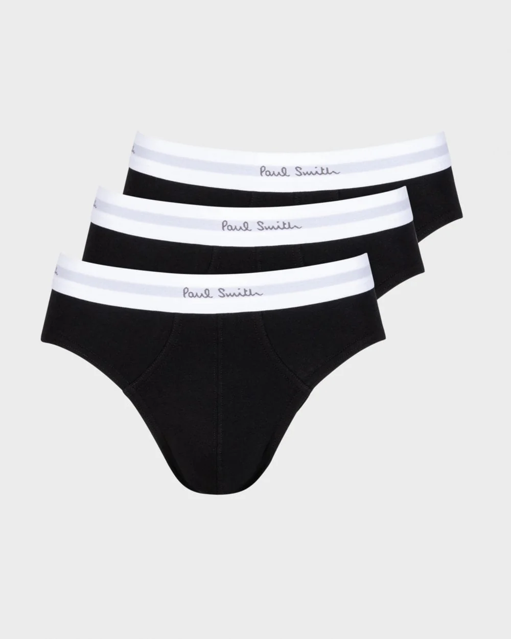 Paul Smith 3-Pack Mens White Band Briefs