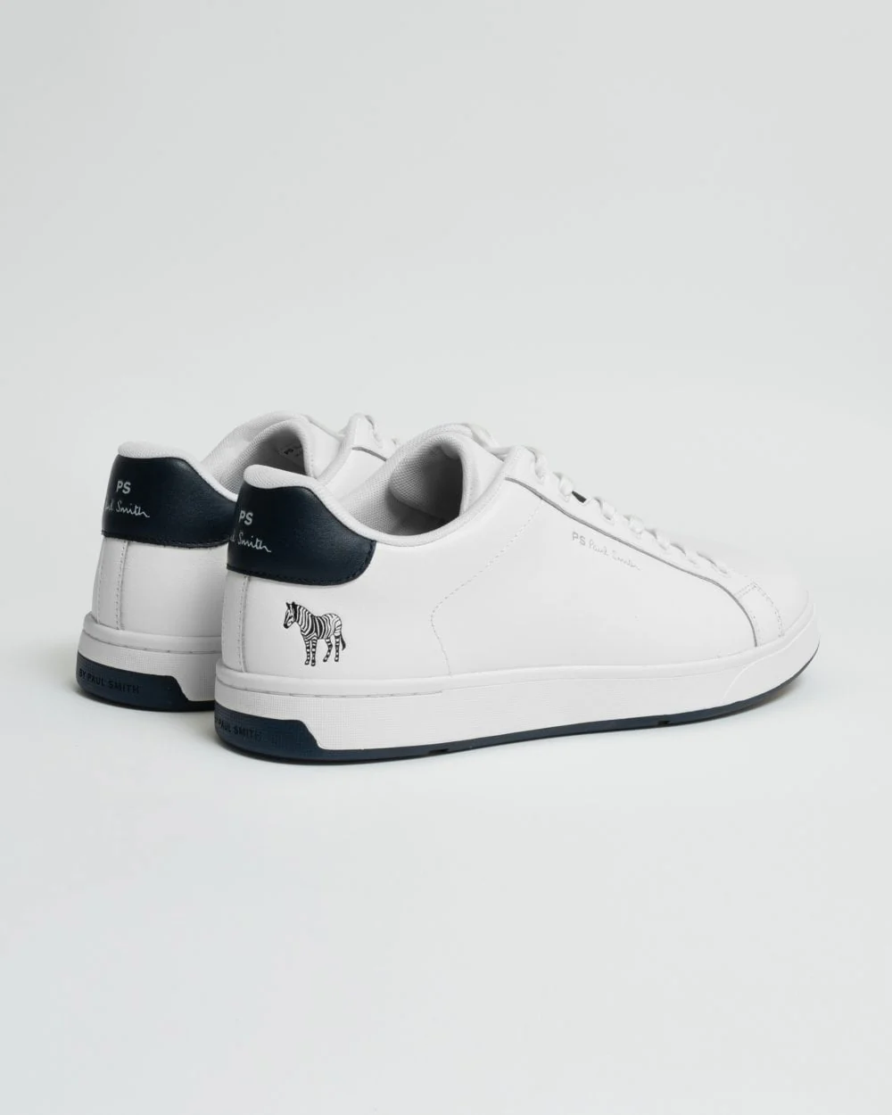 PS Paul Smith Albany Mens Trainers - 01 White - Image 3