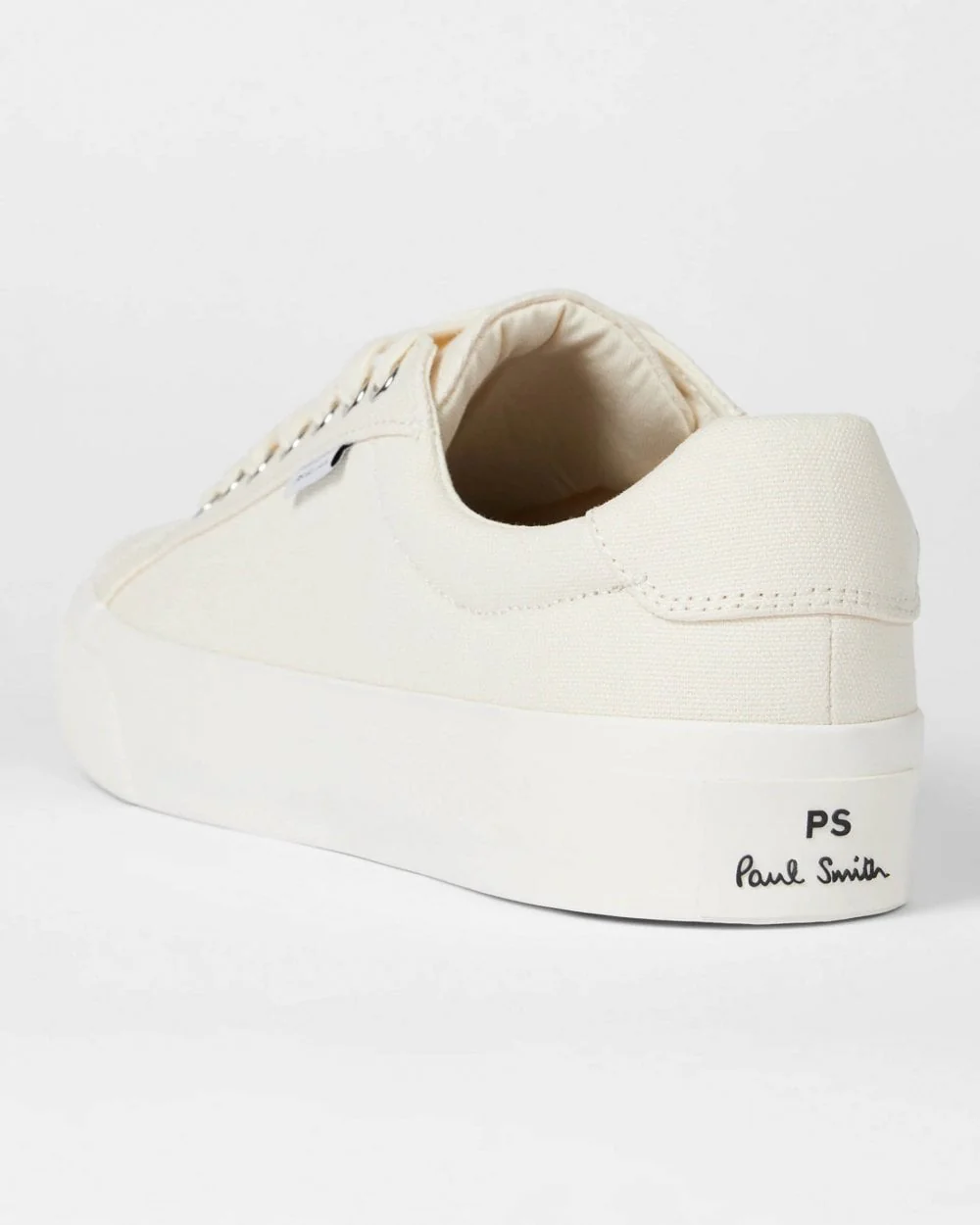 Paul Smith Amos Mens Trainers - 02 Off White - Image 3