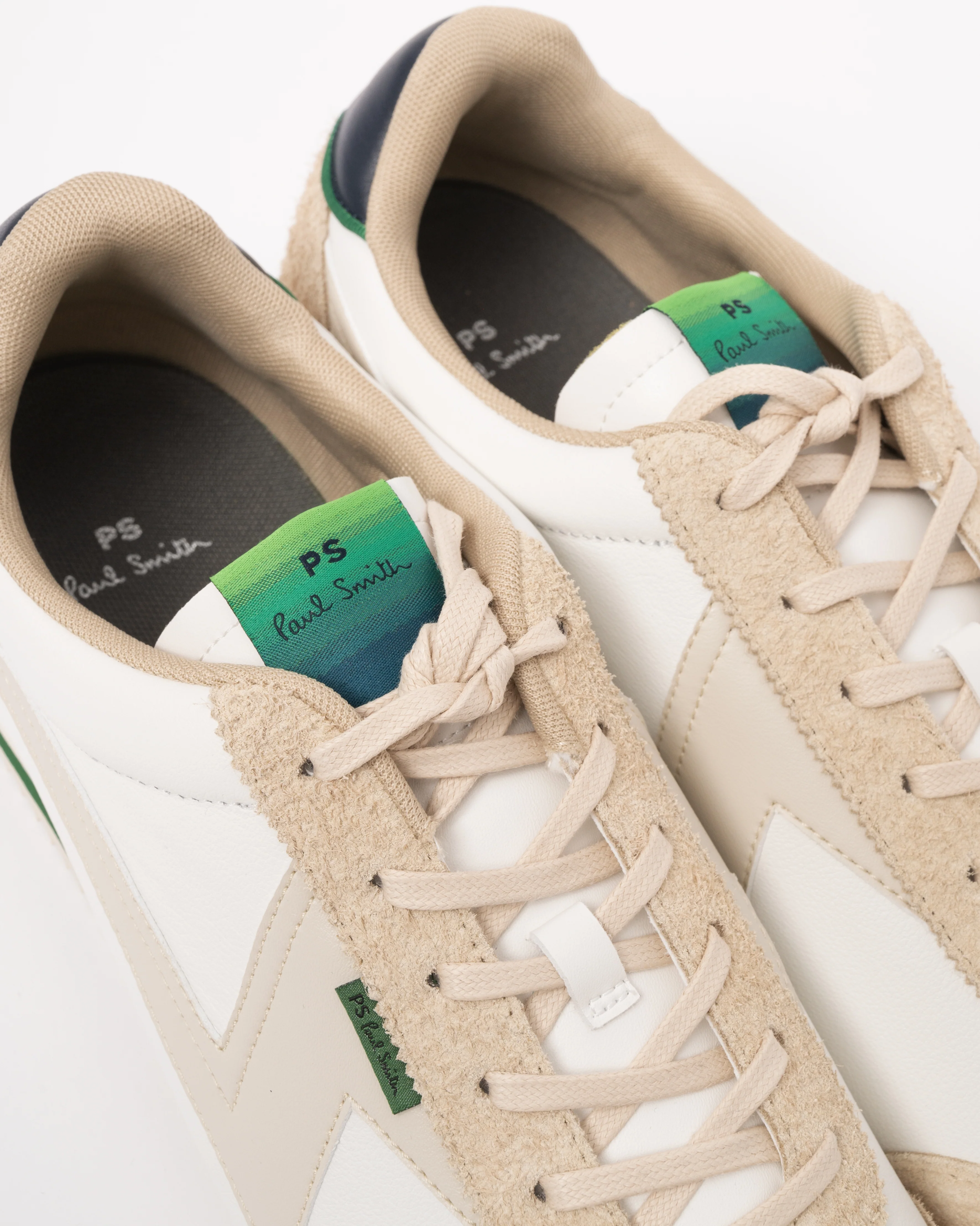 Paul Smith Atlanta Mens Trainers - 01 White - Image 2