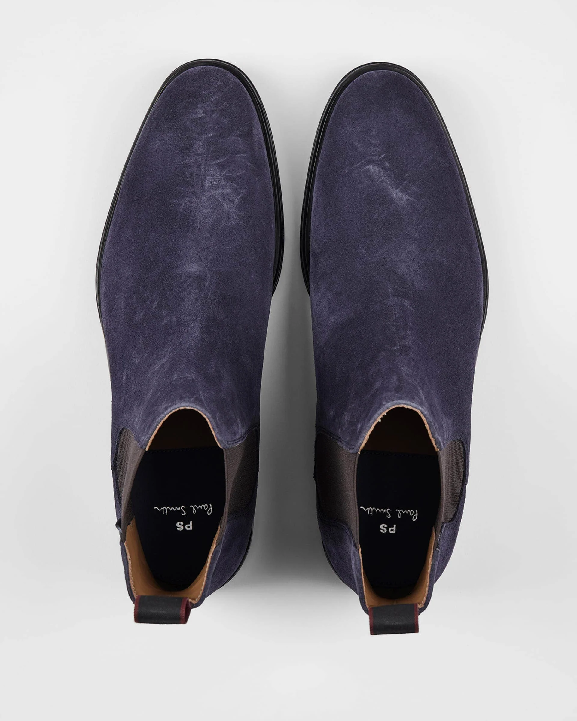 Paul Smith Augustus Mens Suede Boots - 49 Very Dark Navy - Image 3
