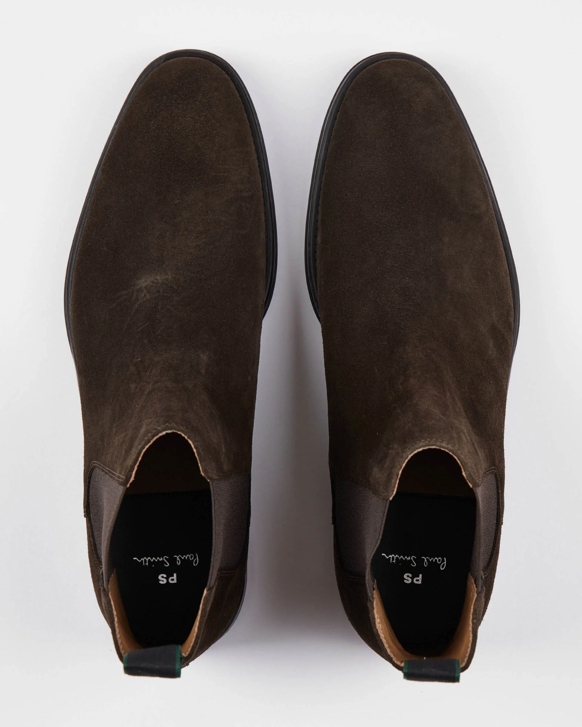 Paul Smith Augustus Mens Suede Boots - 69 Dark Brown - Image 3