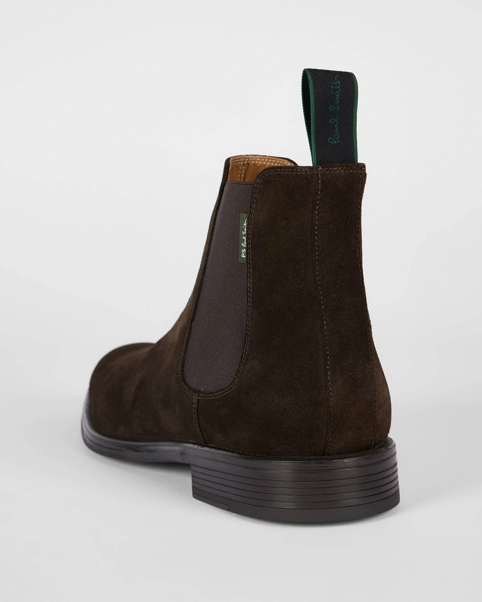 Paul Smith Augustus Mens Suede Boots - 69 Dark Brown - Image 5