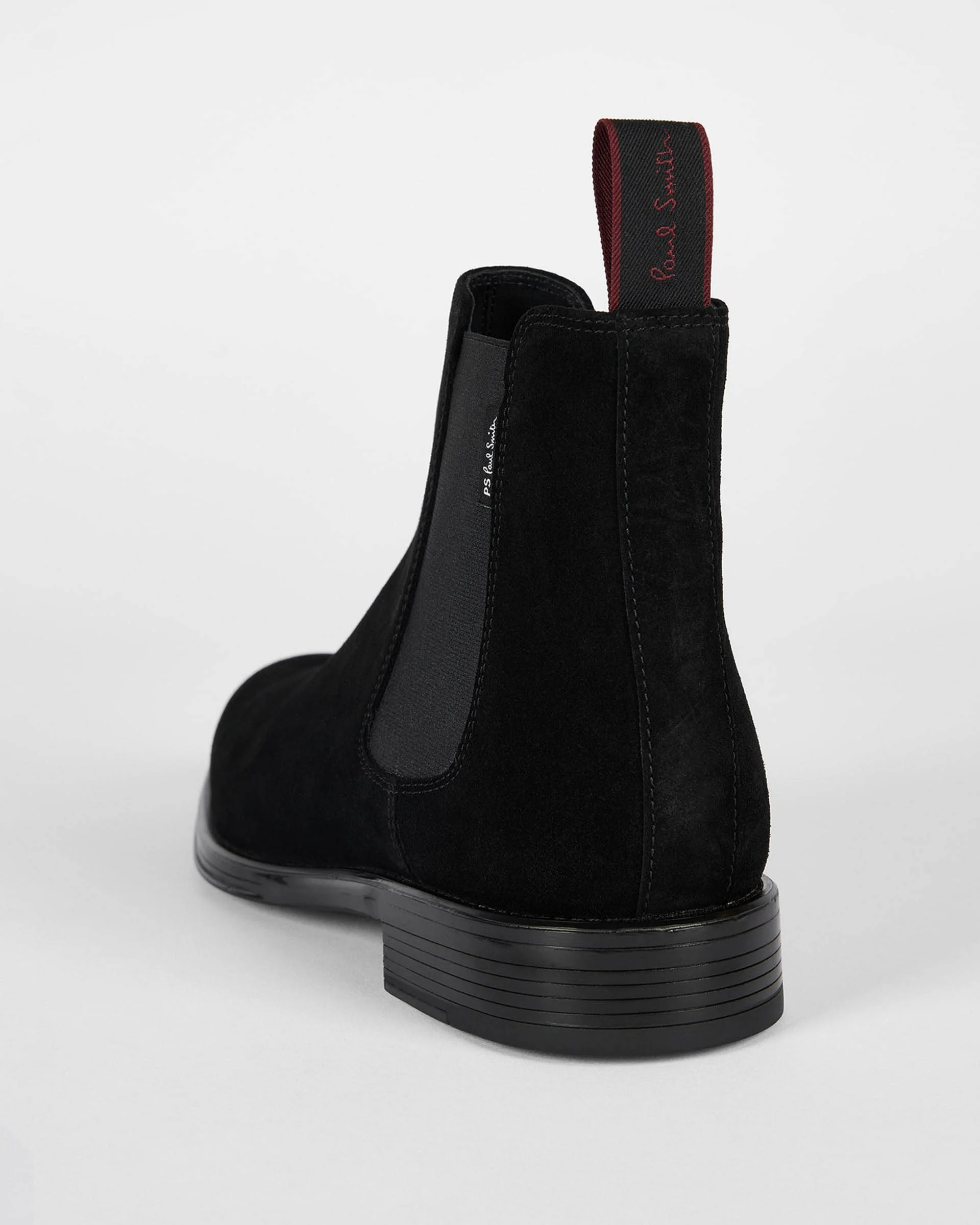 Paul Smith Augustus Mens Suede Boots - 79 Black - Image 4