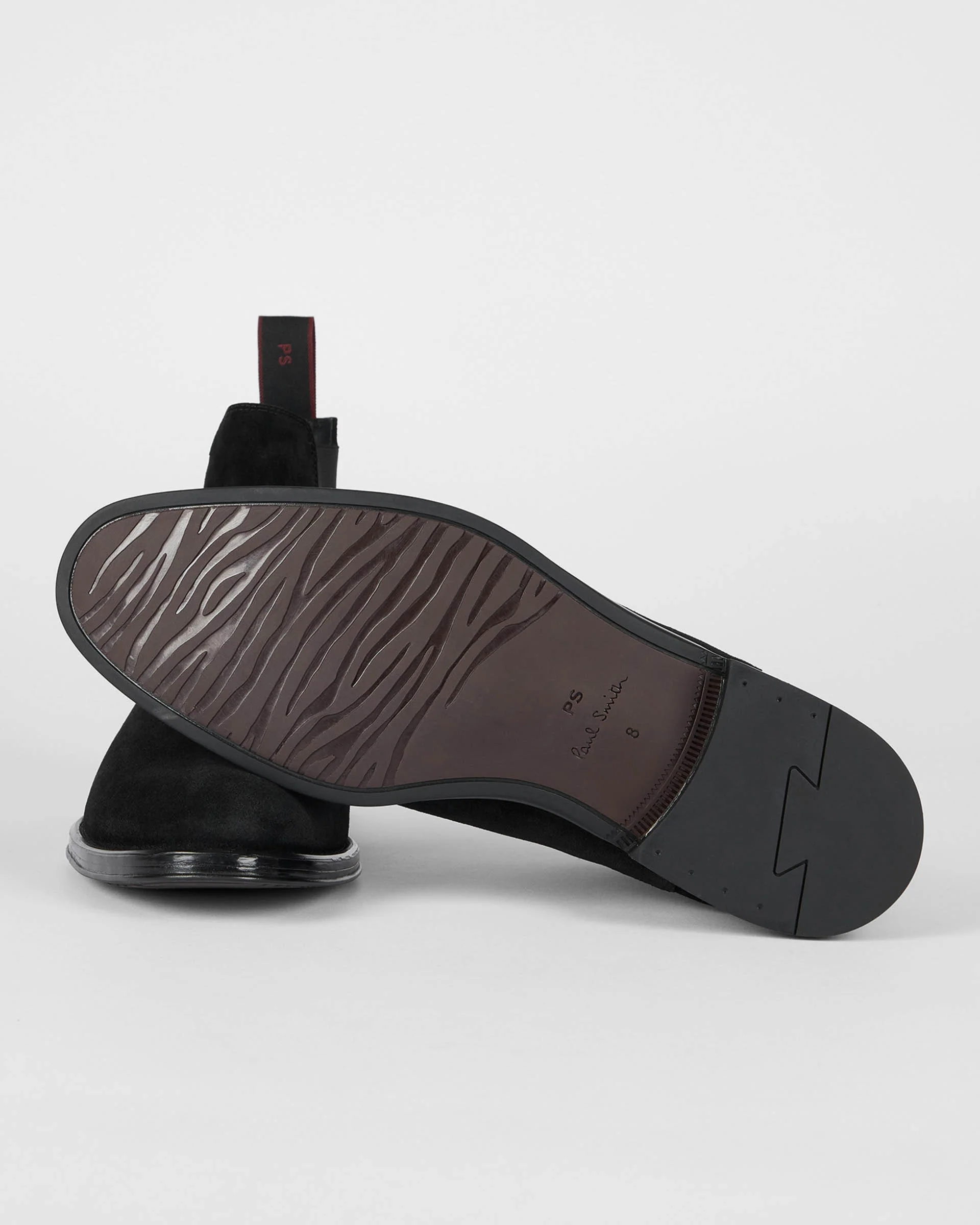 Paul Smith Augustus Mens Suede Boots - 79 Black - Image 6