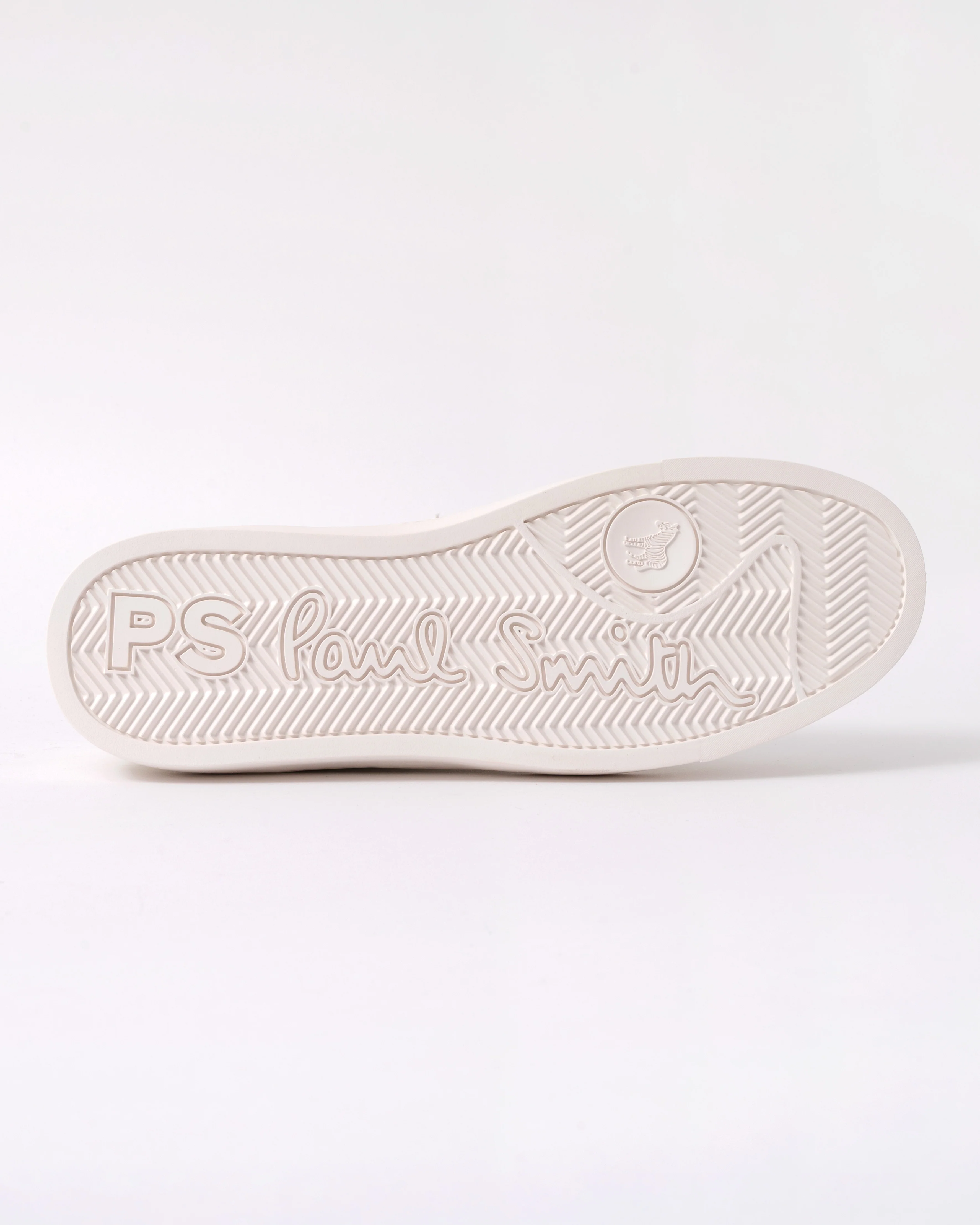 Paul Smith Beech Mens Leather Trainers - 01 White - Image 5