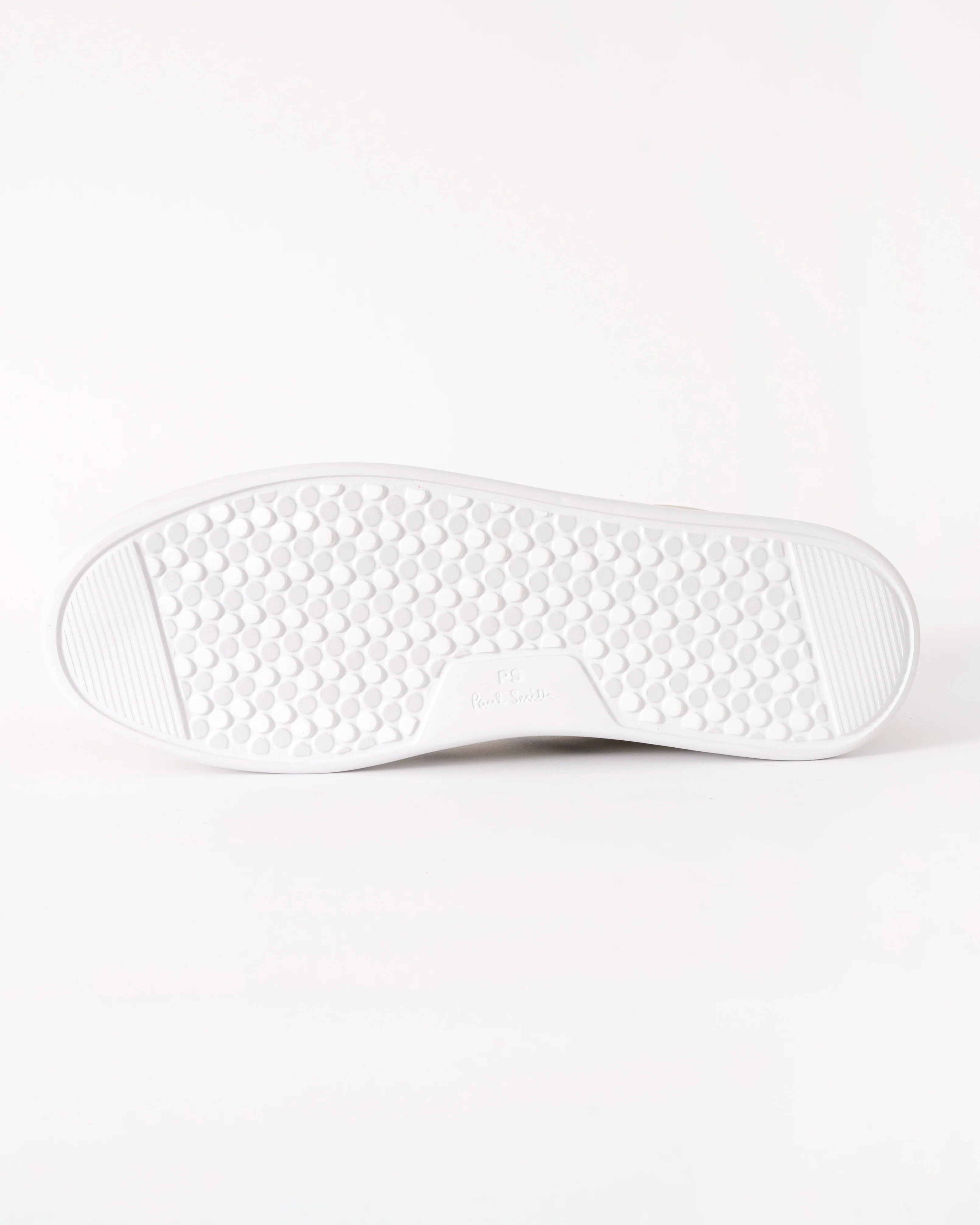 Paul Smith Birch Mens Leather Trainers - 02 Off White - Image 4
