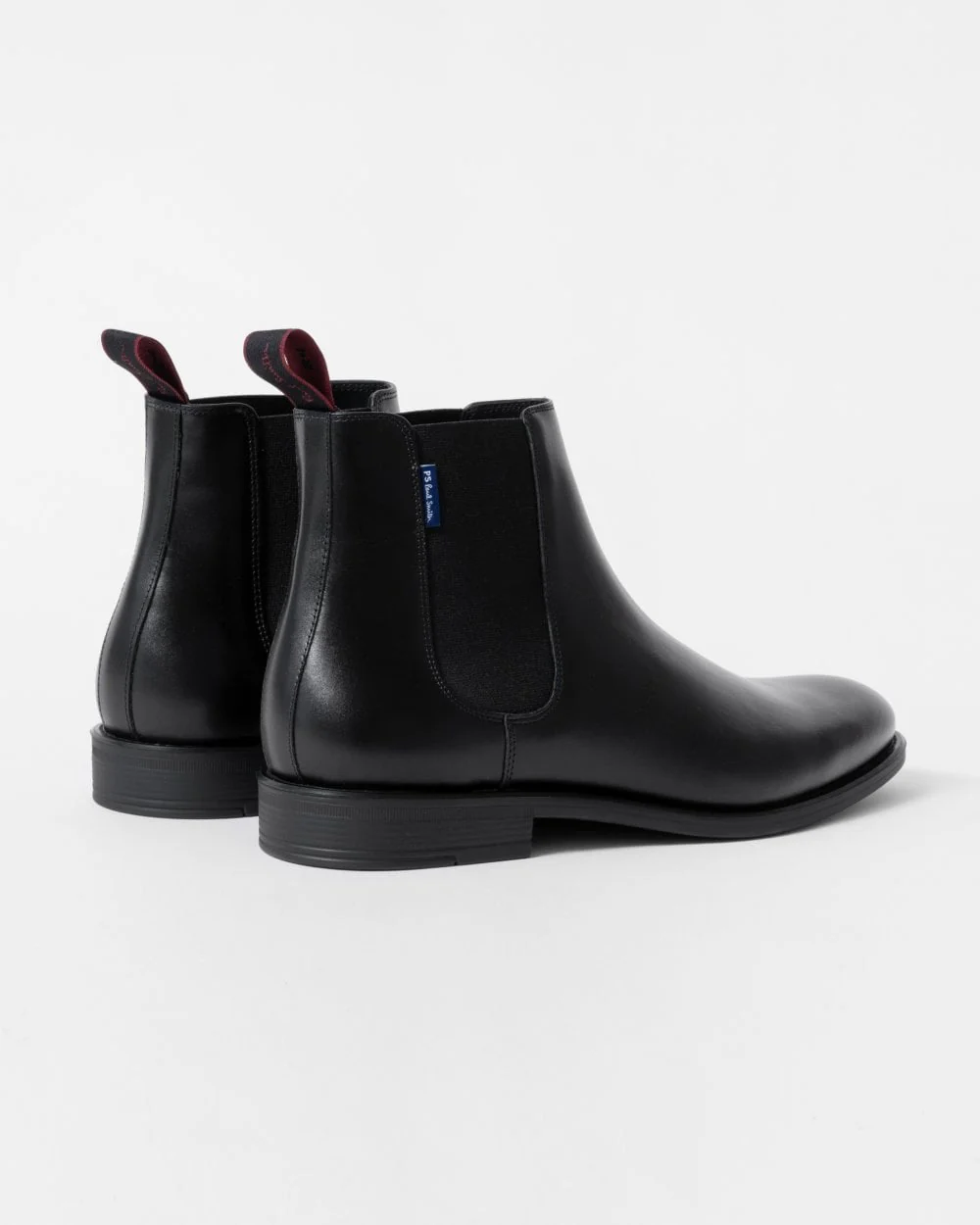 Paul Smith Cedric Mens Leather Chelsea Boots - 79 Black - Image 2