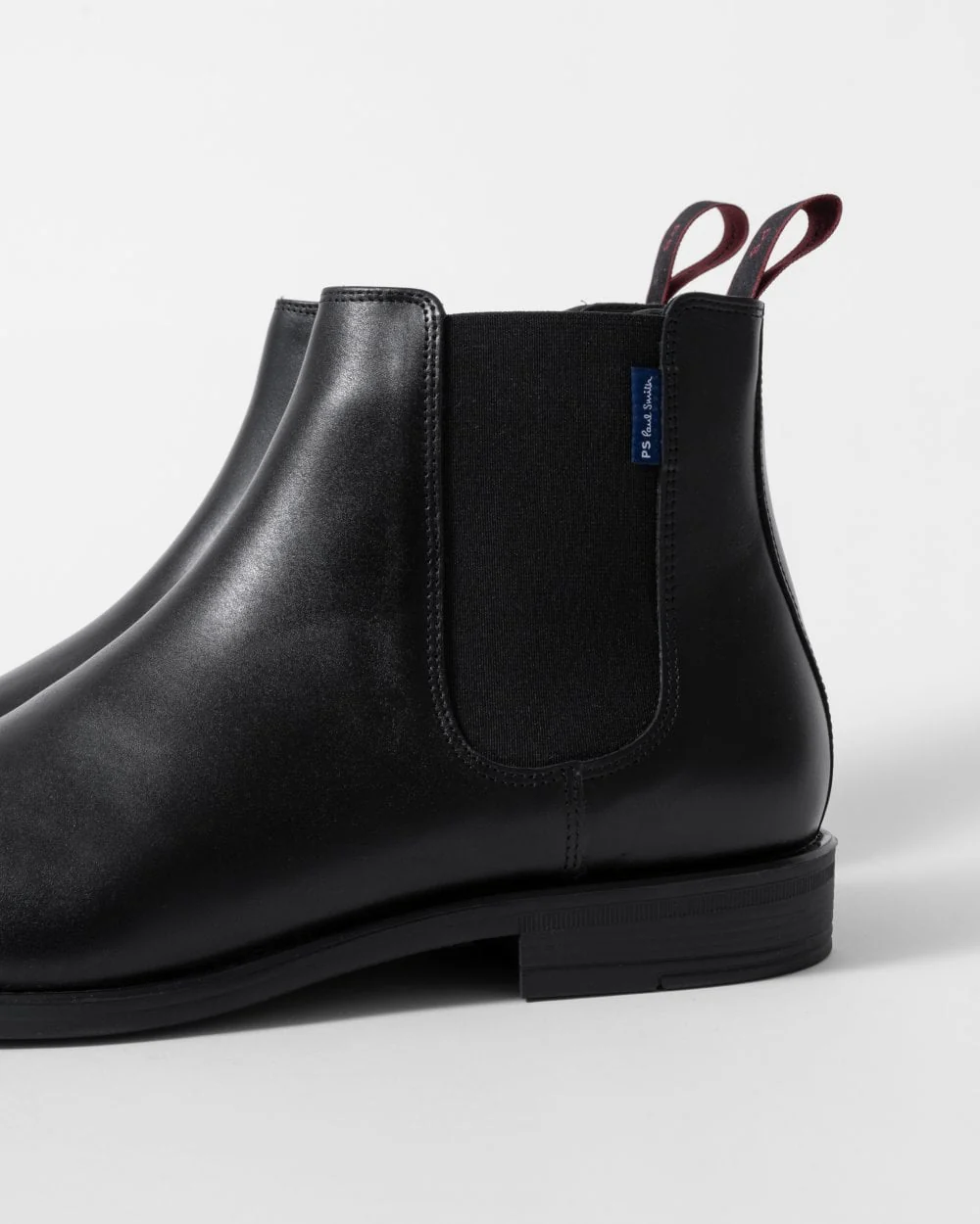 Paul Smith Cedric Mens Leather Chelsea Boots - 79 Black - Image 4