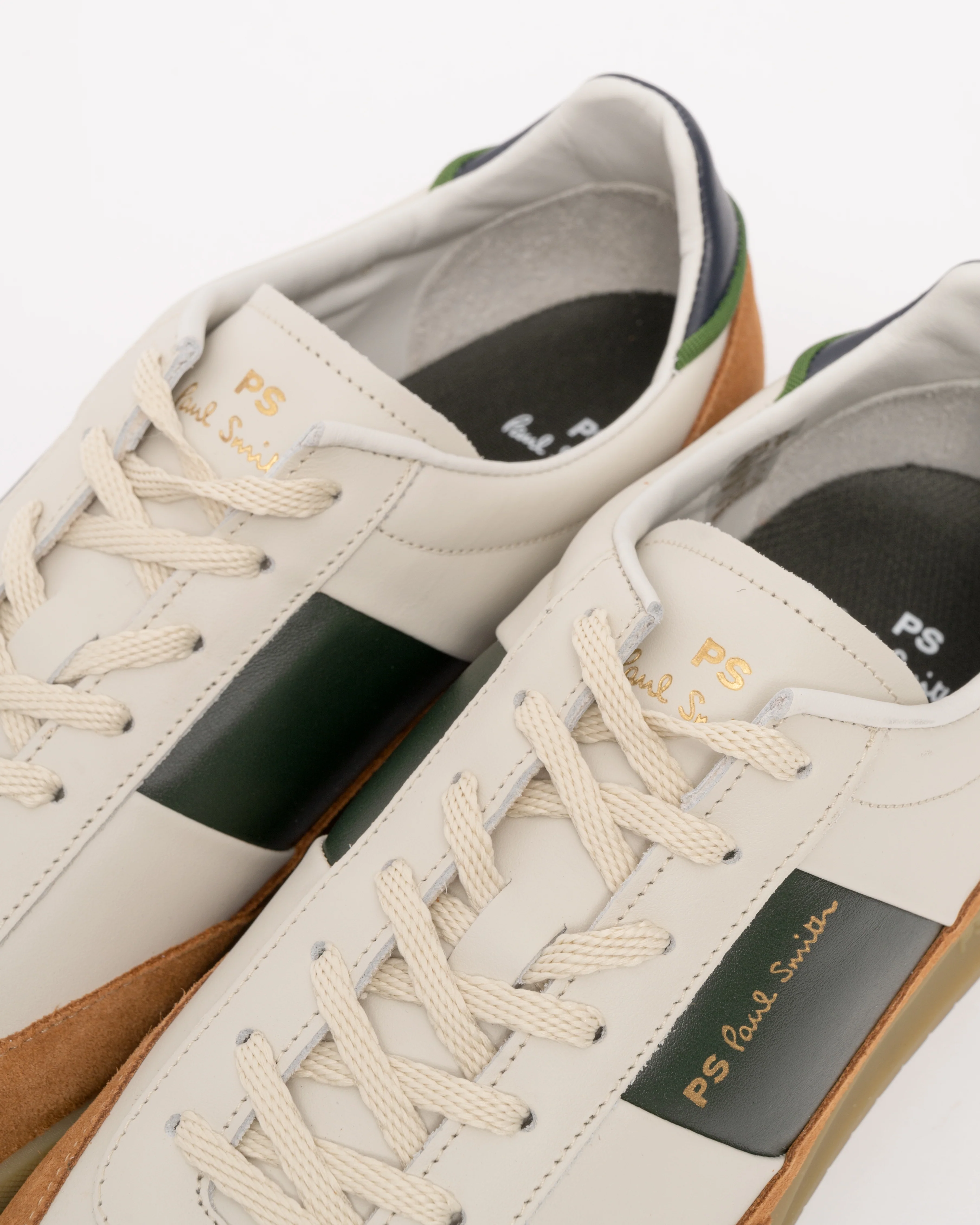 Paul Smith Dover Mens Trainers - 02 Off White - Image 2