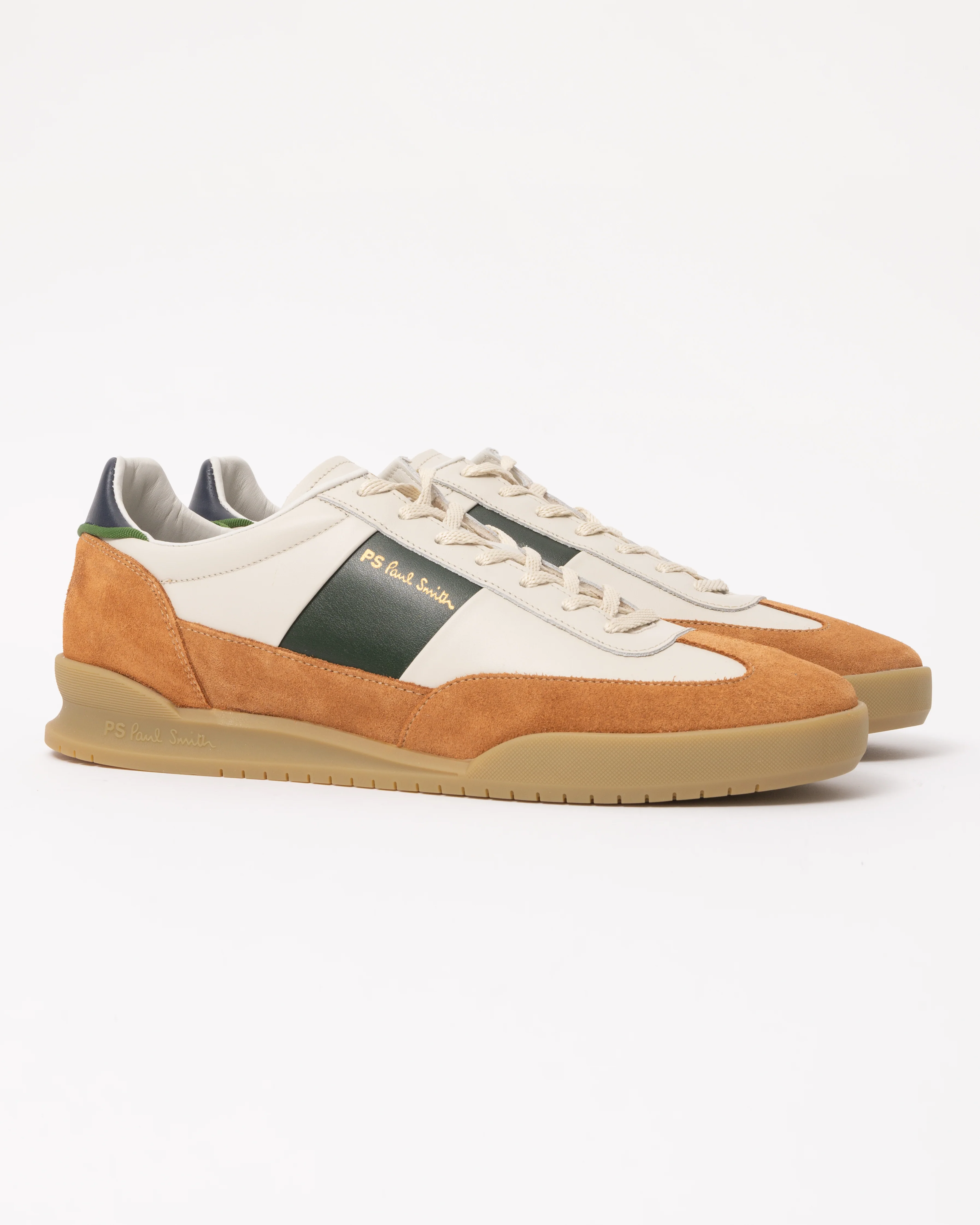 Paul Smith Dover Mens Trainers - 02 Off White - Image 3