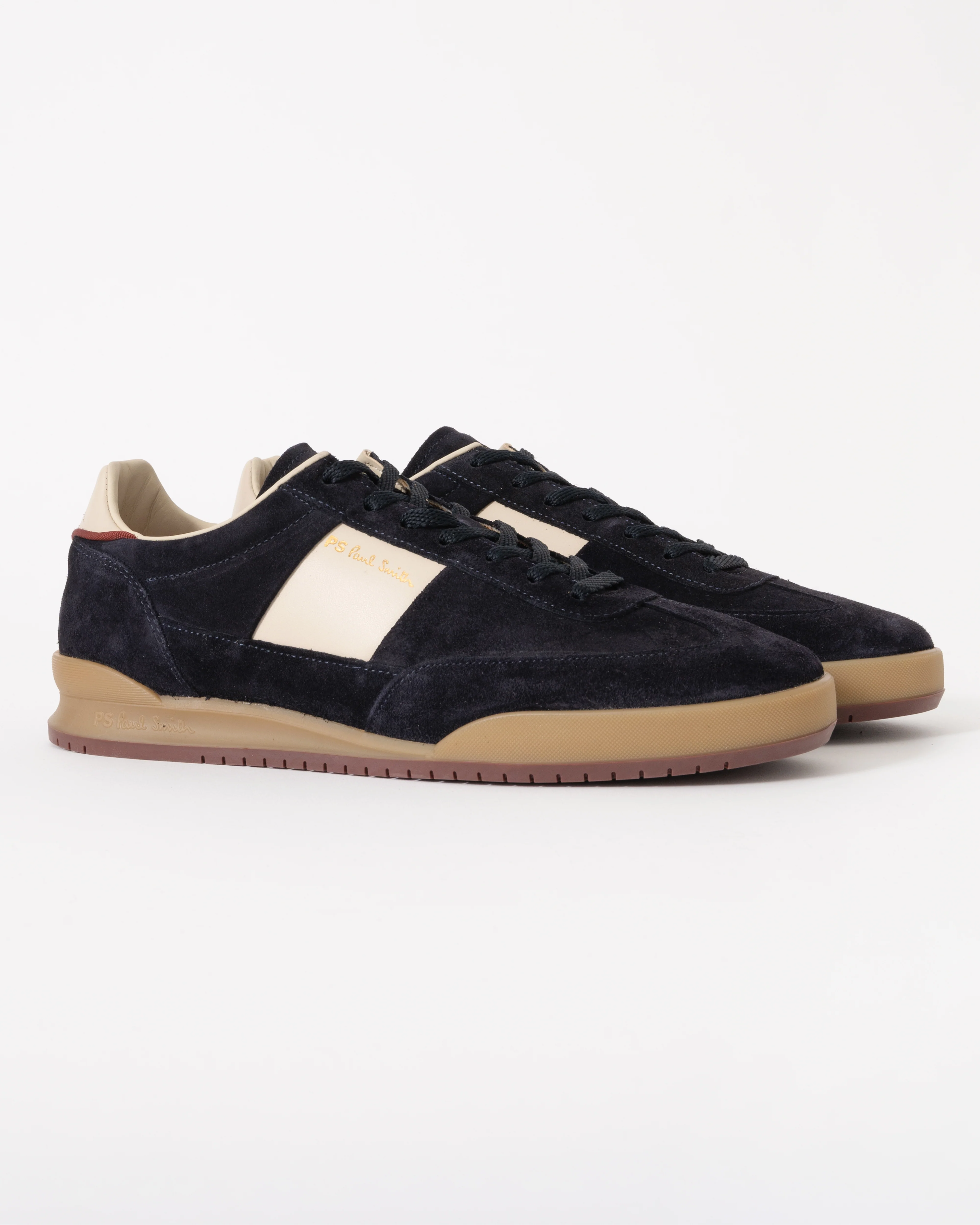 Paul Smith Dover Mens Trainers - 49 Very Dark Navy/White - Image 3
