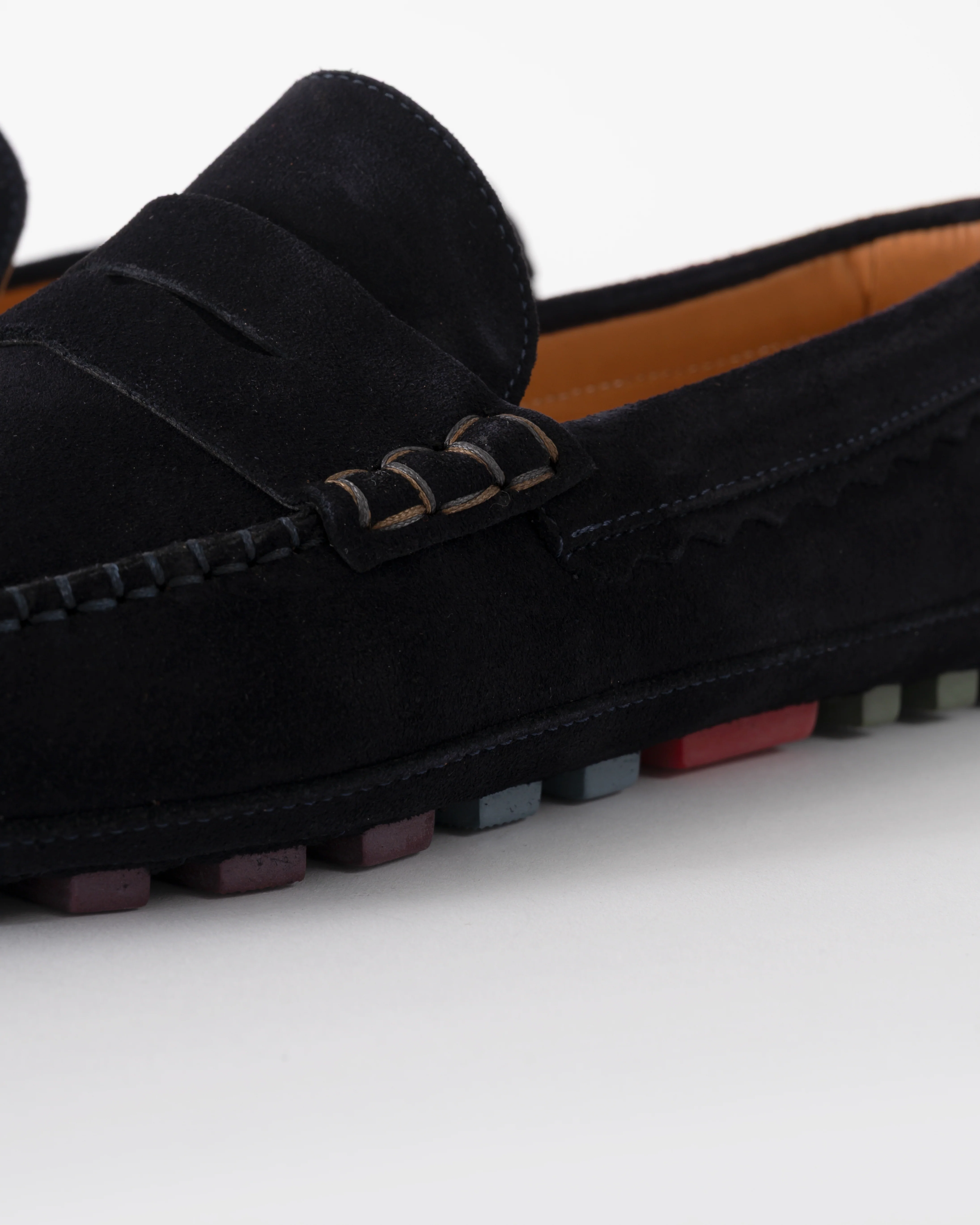 Paul Smith Jenson Mens Driving Shoes - 49 Navy - Image 2
