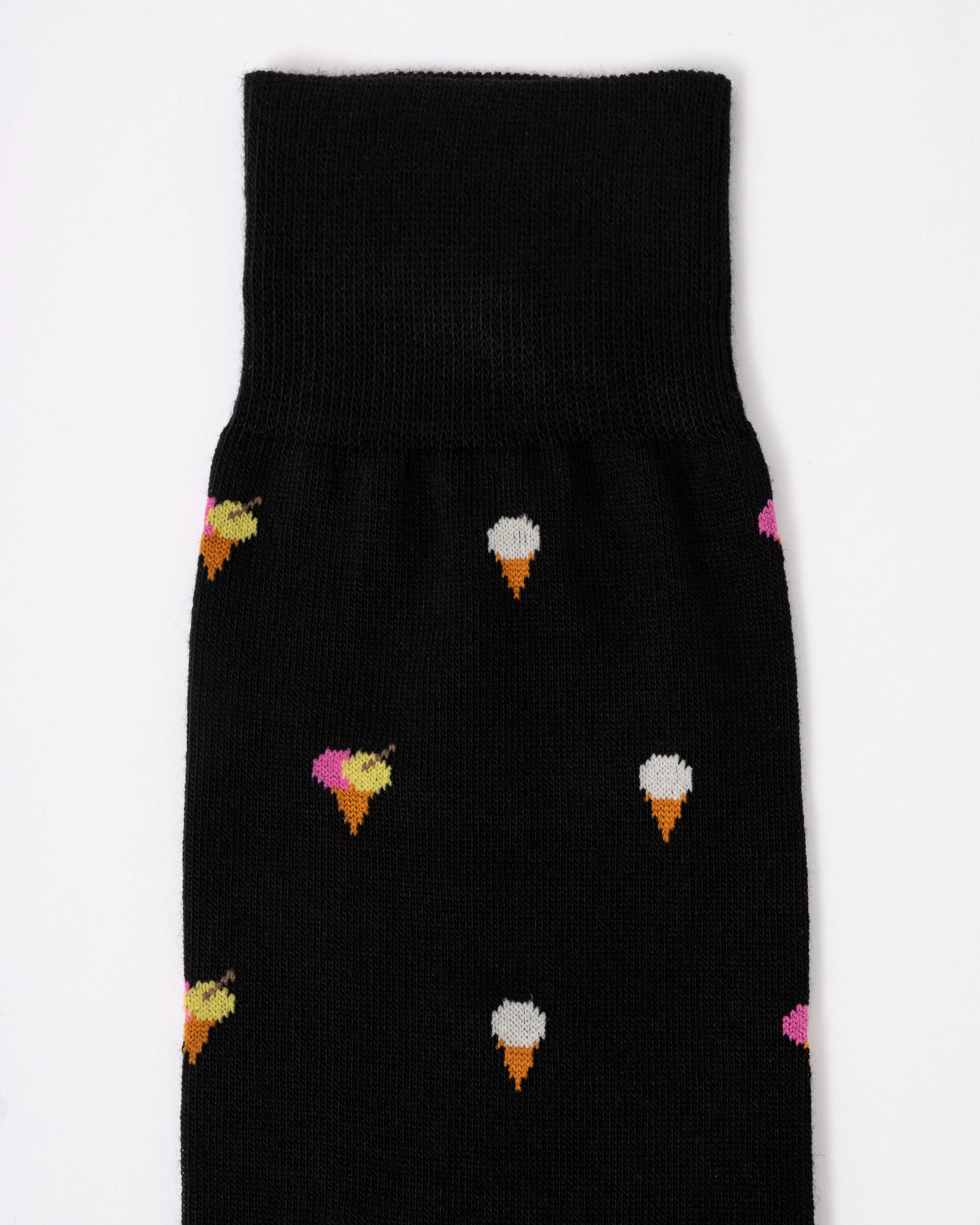 Paul Smith Kerry Ice Cream Mens Socks - 79 Black - Image 3