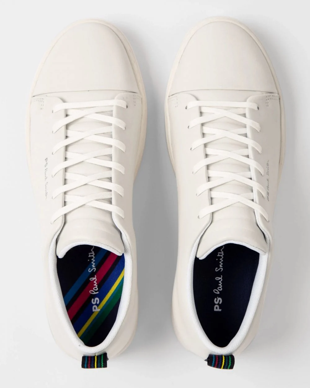 Paul Smith Lee Mens Trainers - 01 White - Image 3