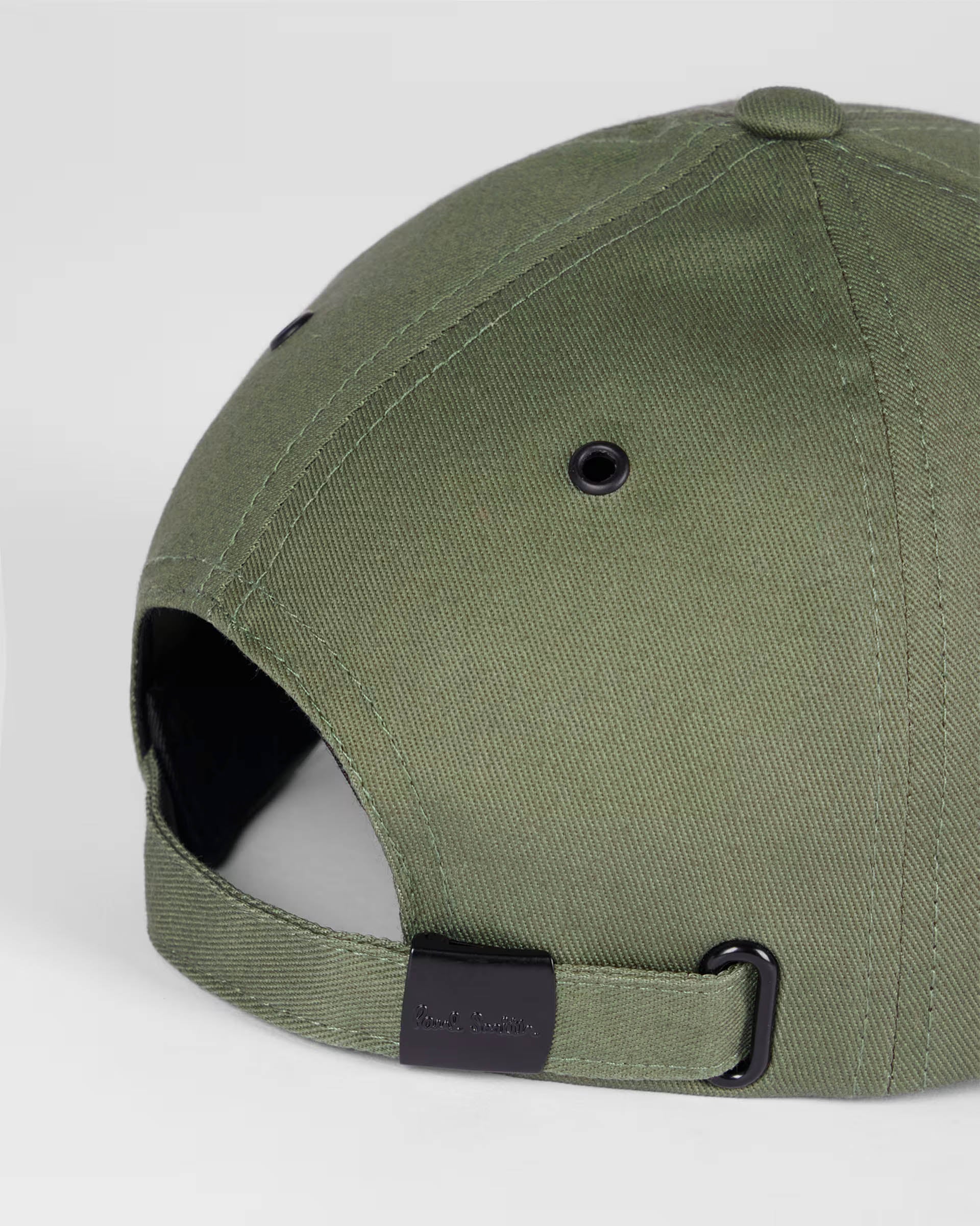 Paul Smith Men Cap Seasonal Zebra - 34 Light Greyish Green - Image 3
