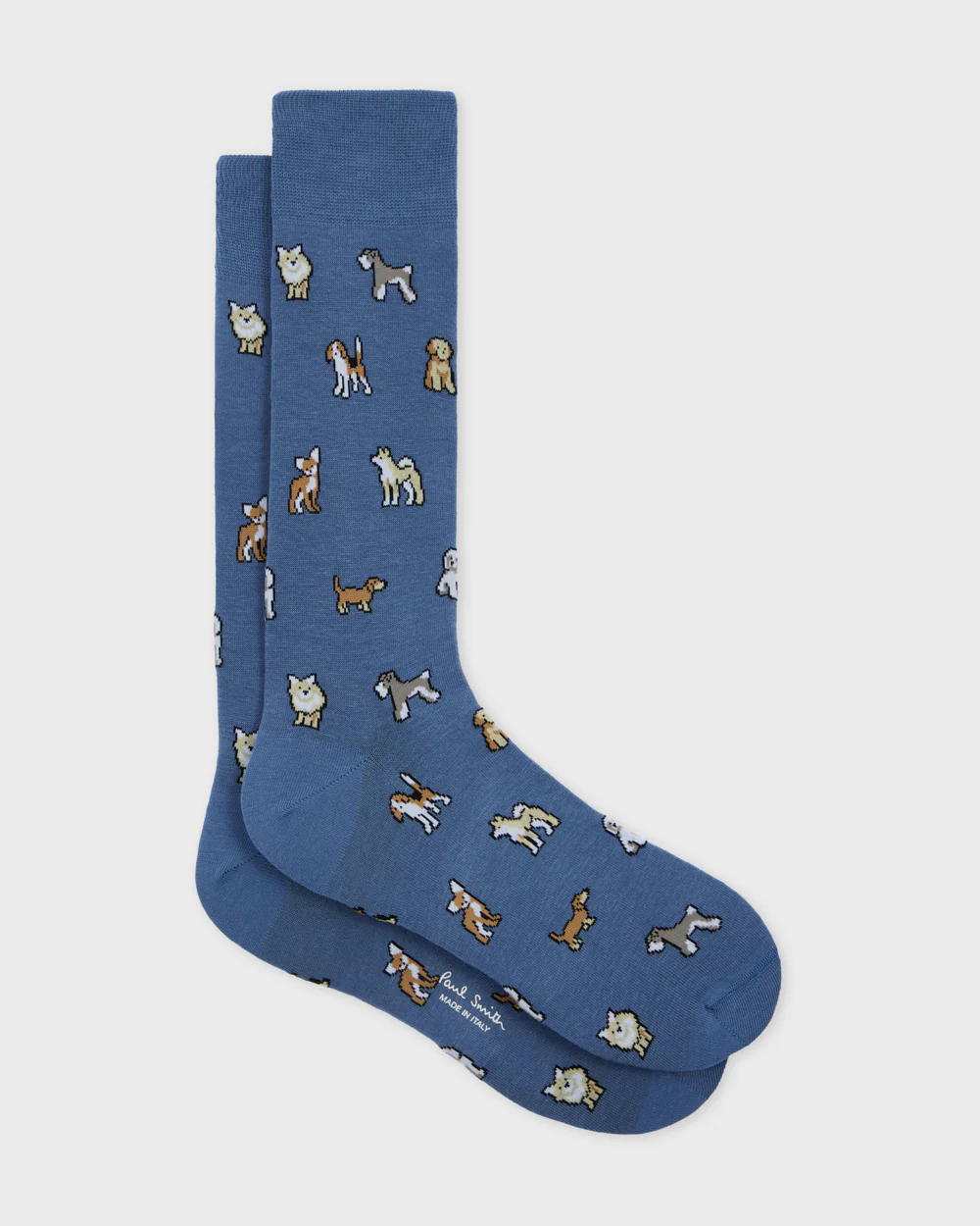 Paul Smith Mens 3-Pack Kyoto Dog Socks - 1A Mixed Plate 1 - Image 4
