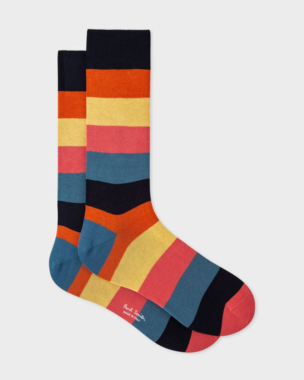 Paul Smith Mens Artist Stripe Block Socks