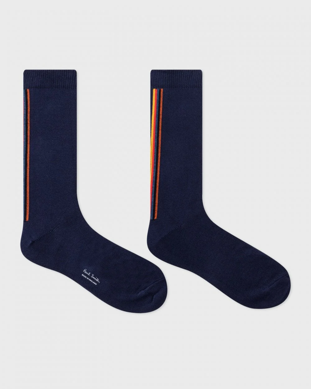 Paul Smith Mens Artist Stripe Socks - 47 Navy - Image 3