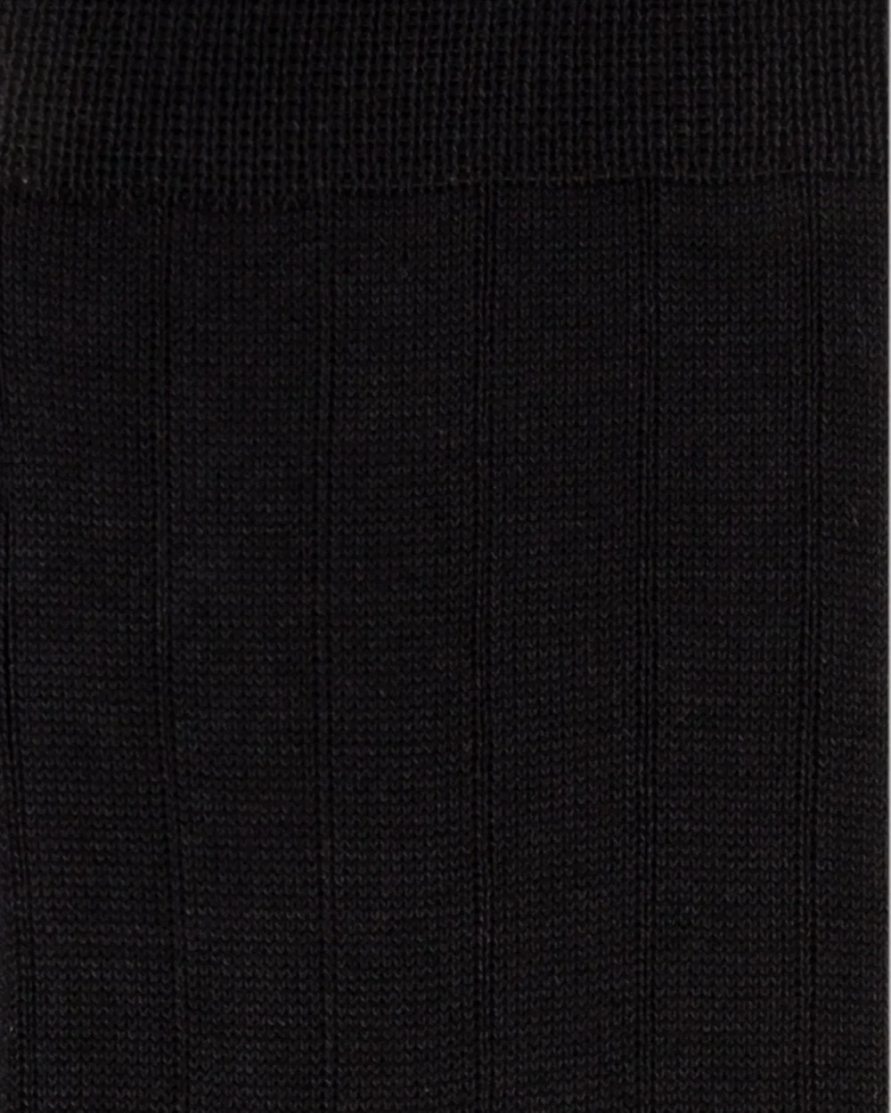 Paul Smith Mens Cotton Blend Ribbed Socks - 79 Black - Image 2