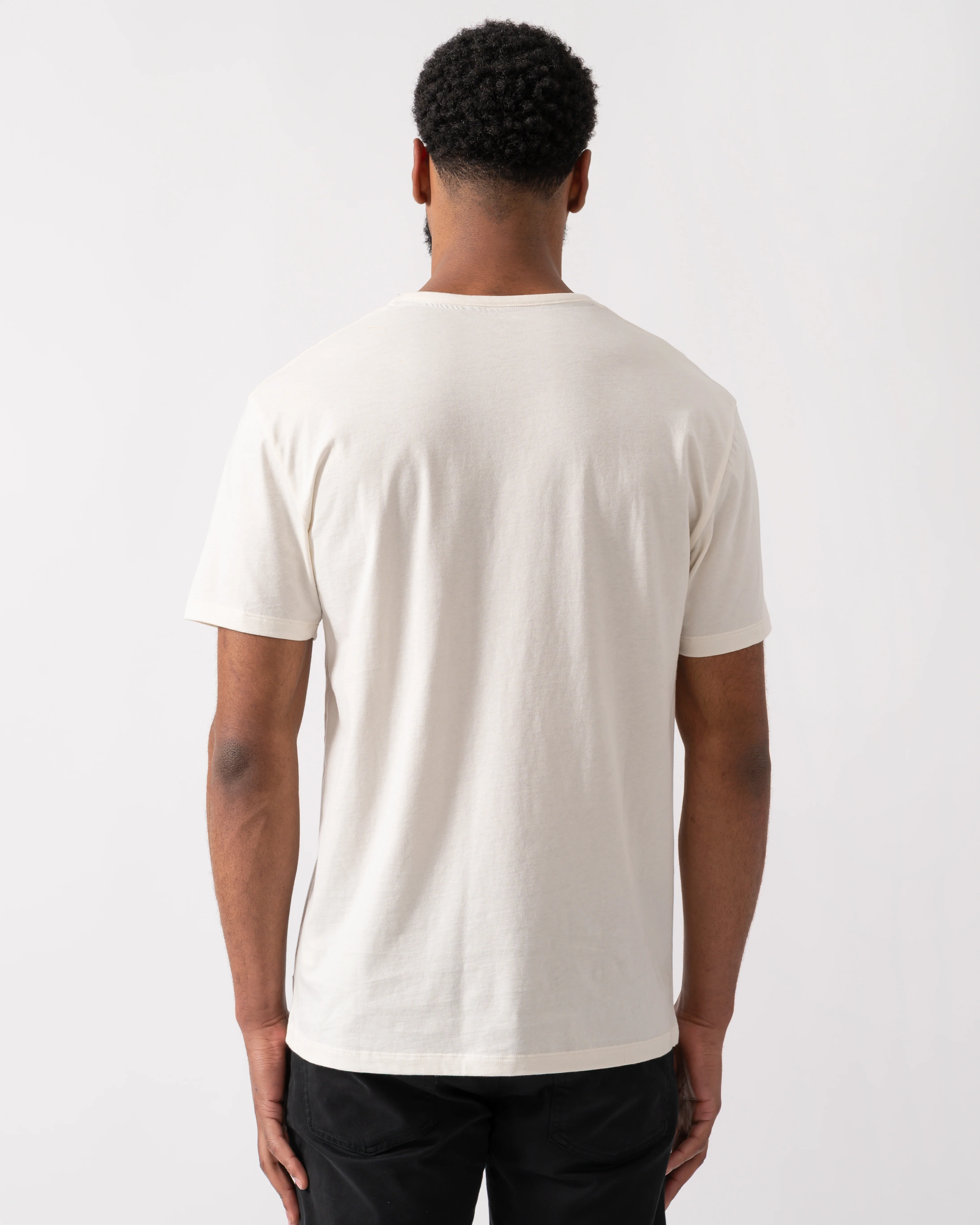 Paul Smith Mens Crew Neck Lounge T-Shirt - 02 Off White - Image 4