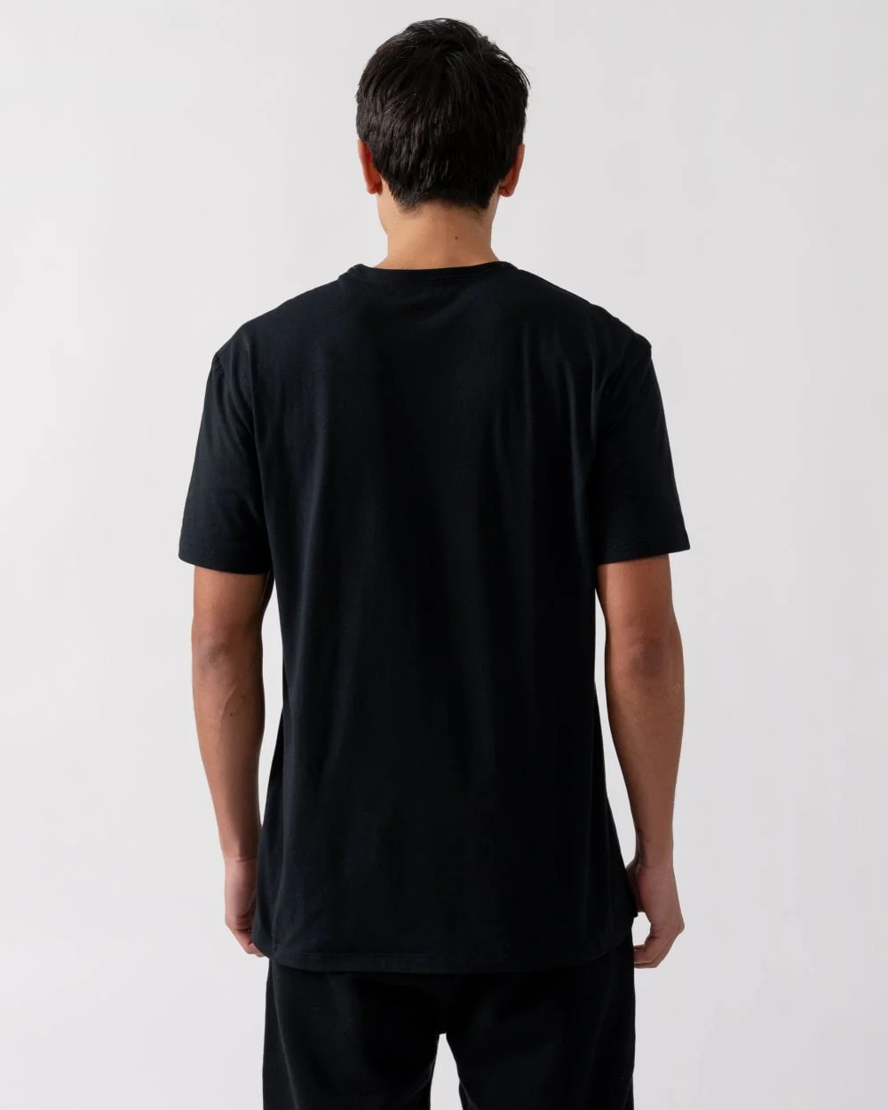 Paul Smith Mens Crew Neck Lounge T-Shirt - 79 Black - Image 3