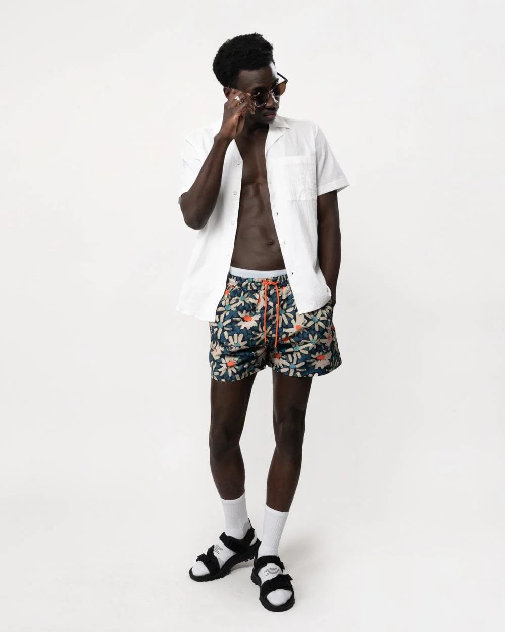 Paul Smith Mens Daisy Swim Shorts - Image 3
