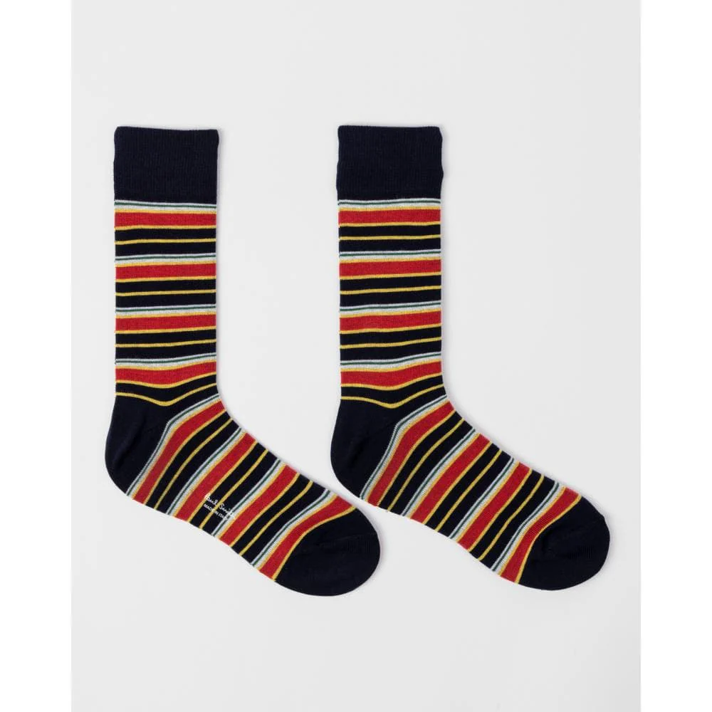 Paul Smith Mens Emilio Stripe Socks - Image 2