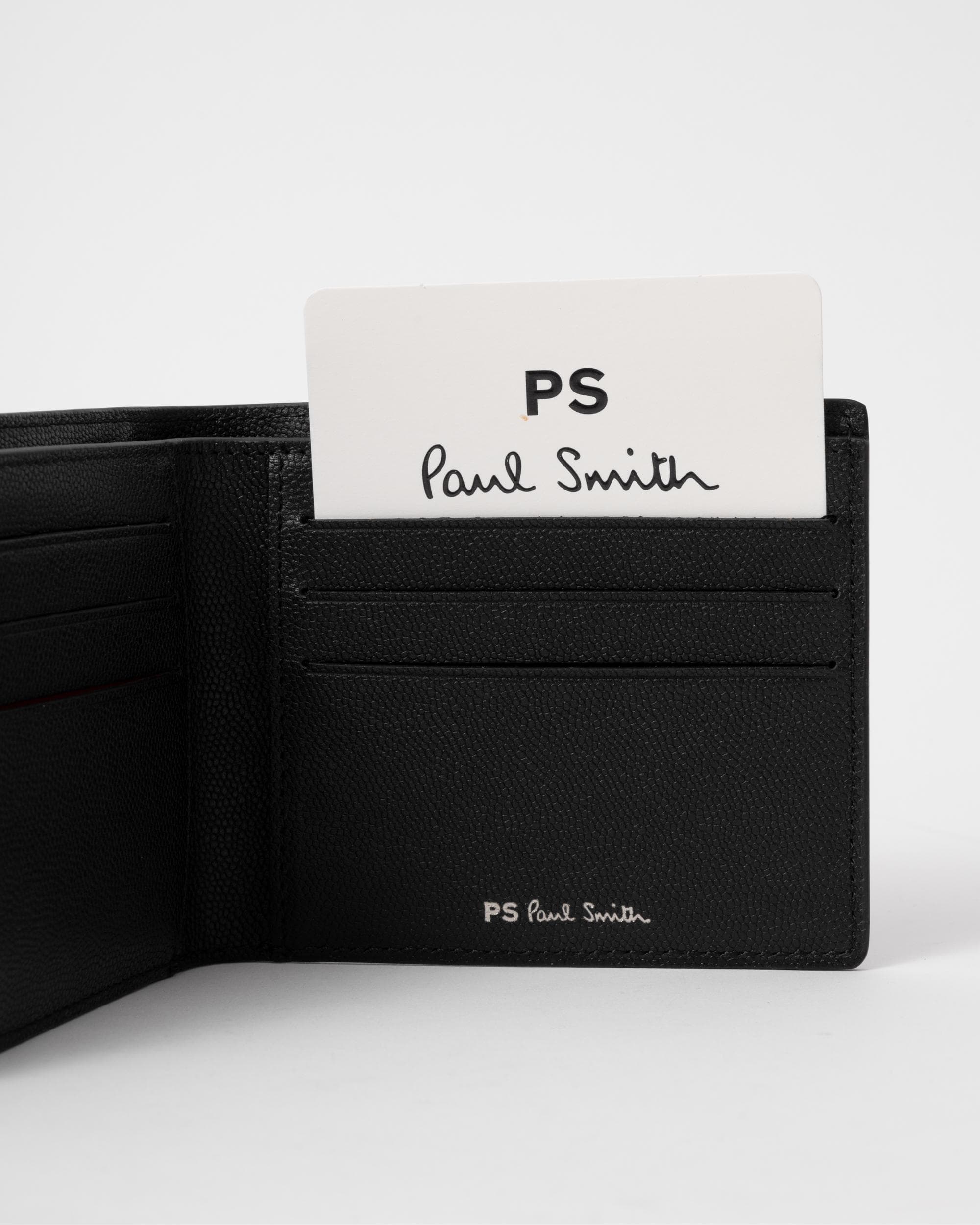 Paul Smith Mens Leather Billfold Wallet - Image 5