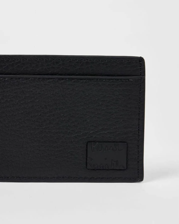 Paul Smith Mens Leather Card Holder - 79 Black - Image 2