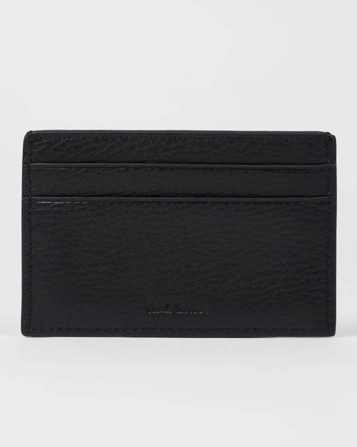 Paul Smith Mens Leather Card Holder - 79 Black - Image 3