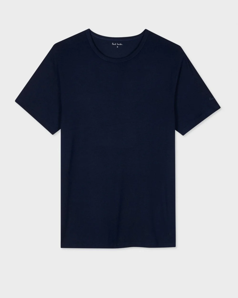 Paul Smith Mens Mixed Modal Lounge T-Shirts Three Pack - 1A White/Black/Navy - Image 4