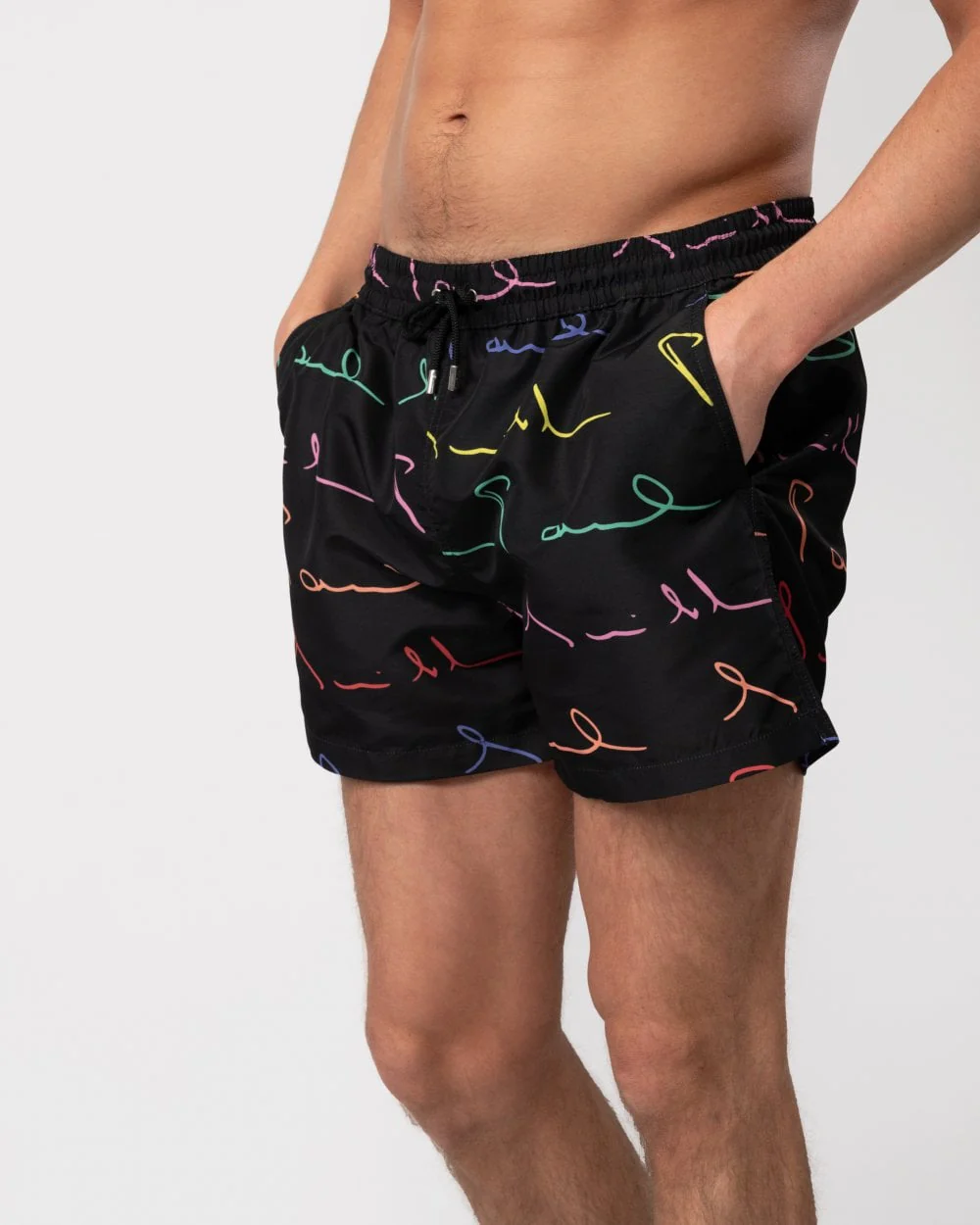 Paul Smith Mens Script Logo Swim Shorts - Image 3