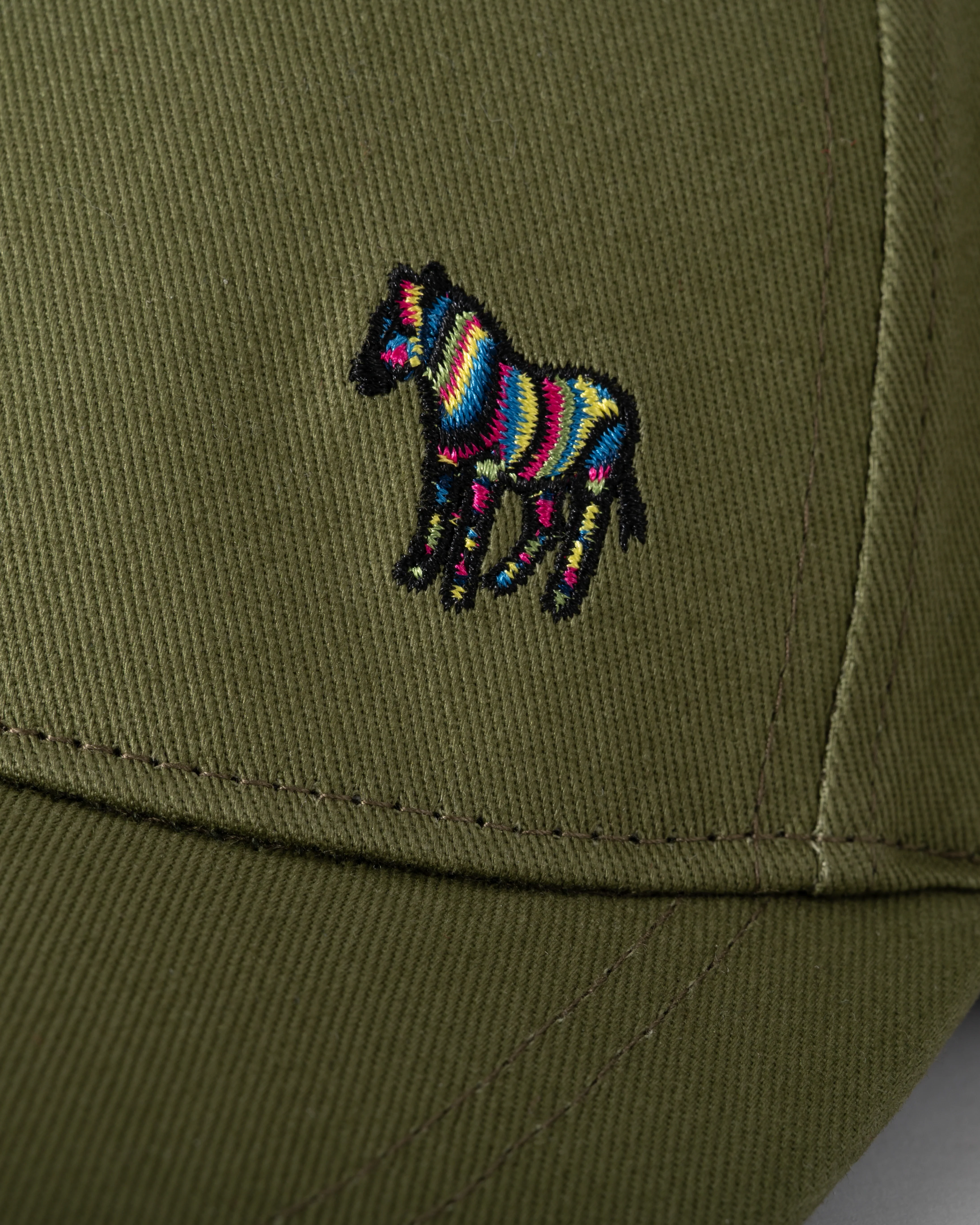 Paul Smith Mens Seasonal Zebra Cap - 33 Green - Image 2