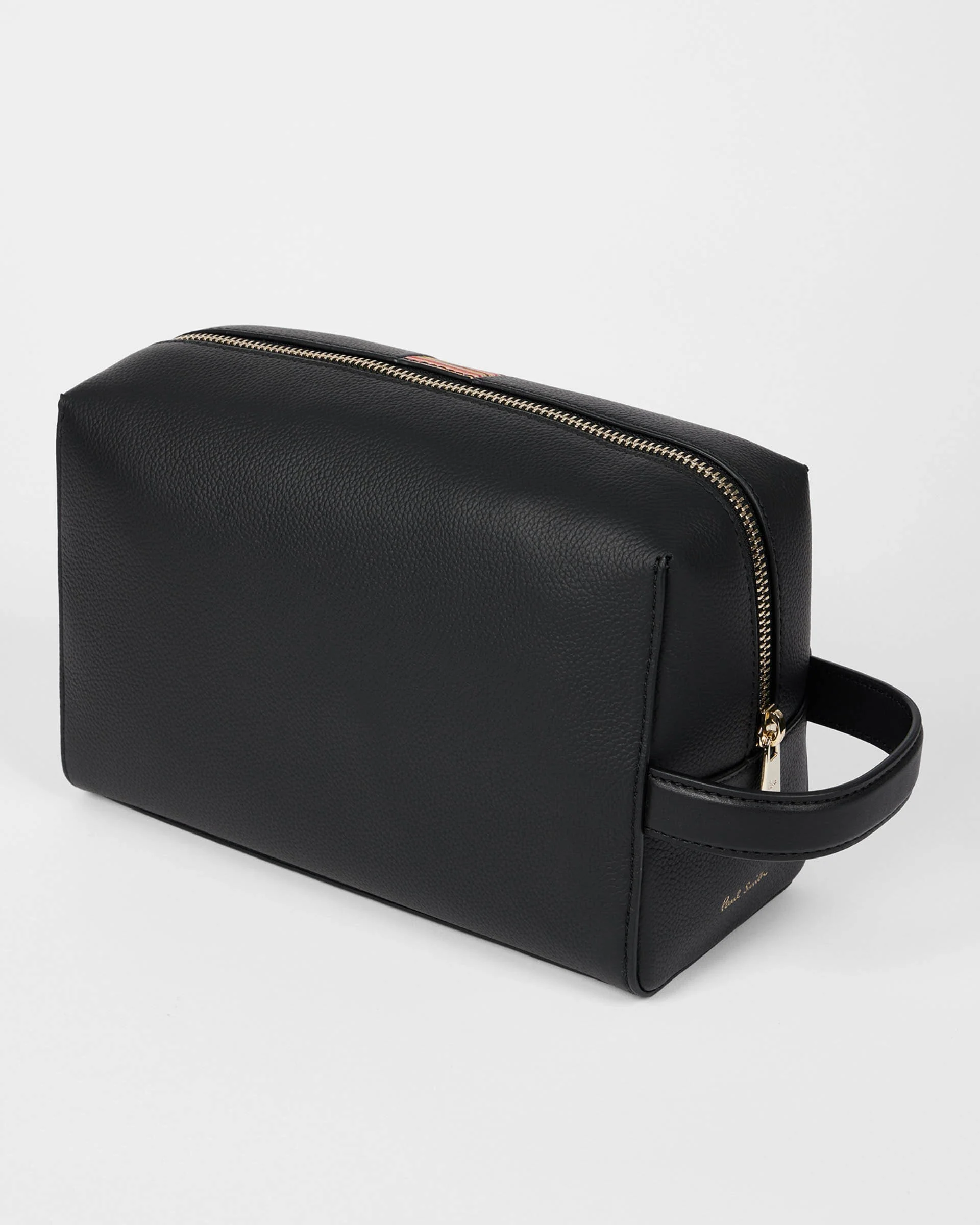 Paul Smith Mens Signature Stripe Washbag - 79 Black - Image 3