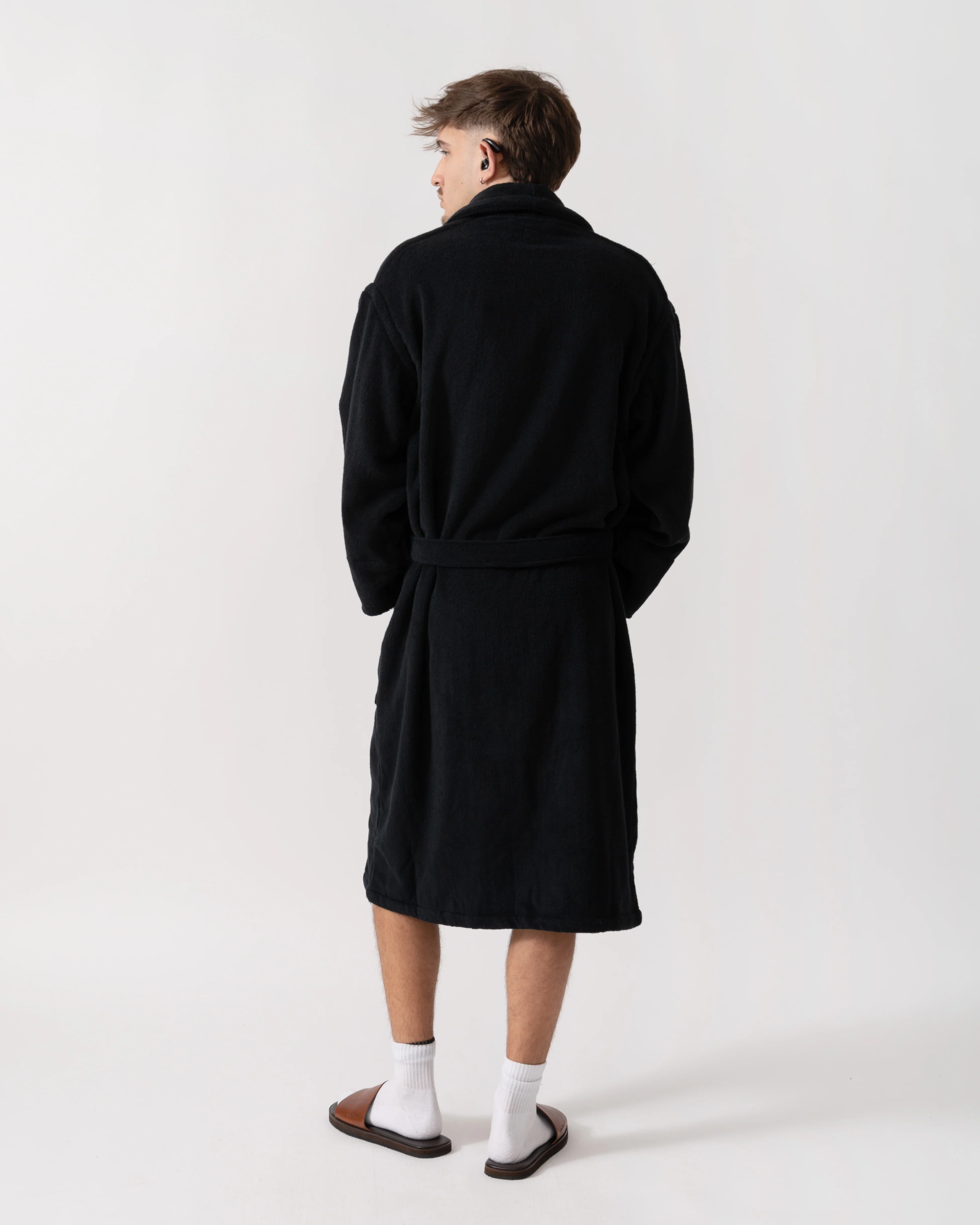 Paul Smith Zebra Dressing Gown - 79 Black - Image 4
