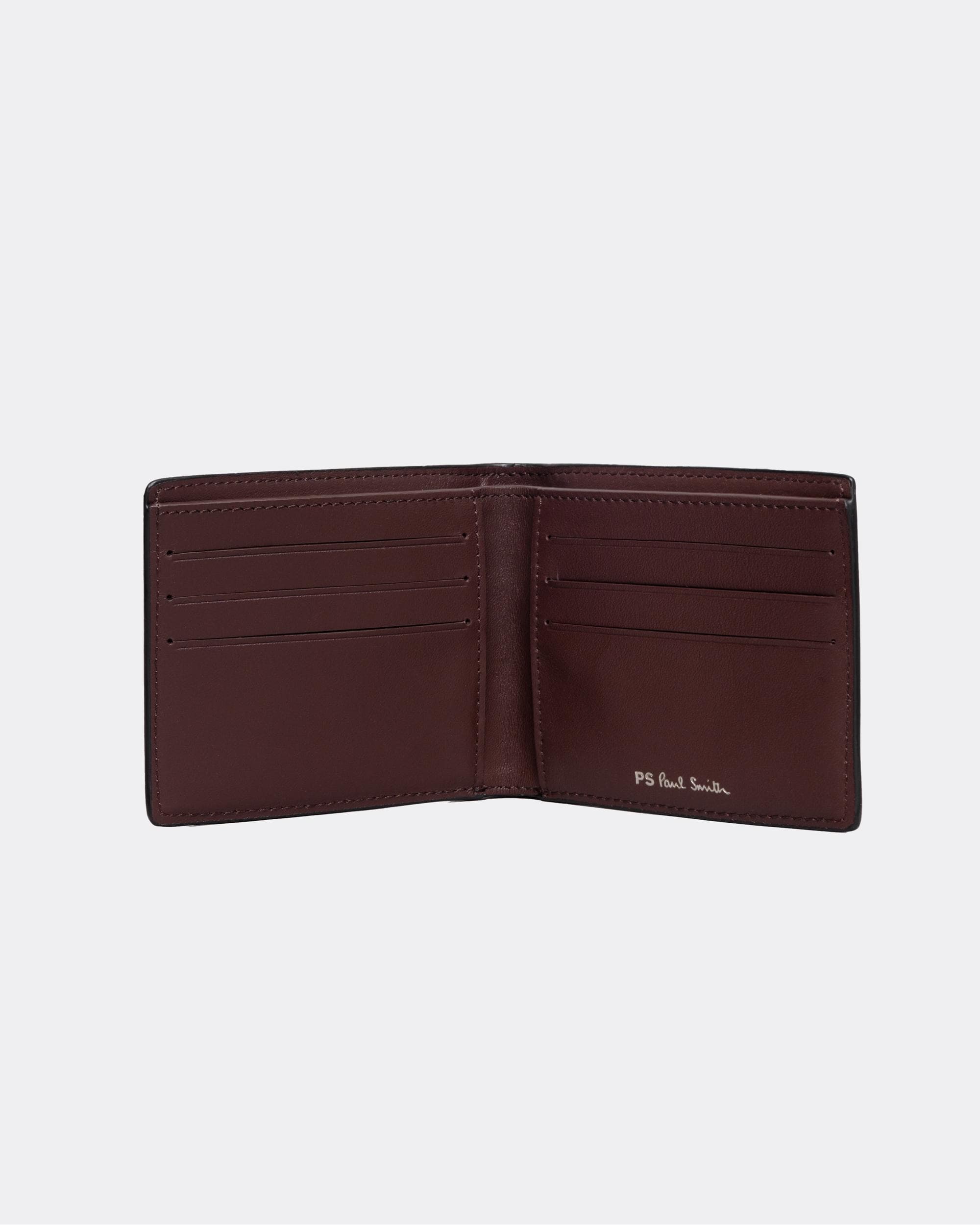 Paul Smith Mens Zebra Logo Leather Billfold Wallet - Image 2