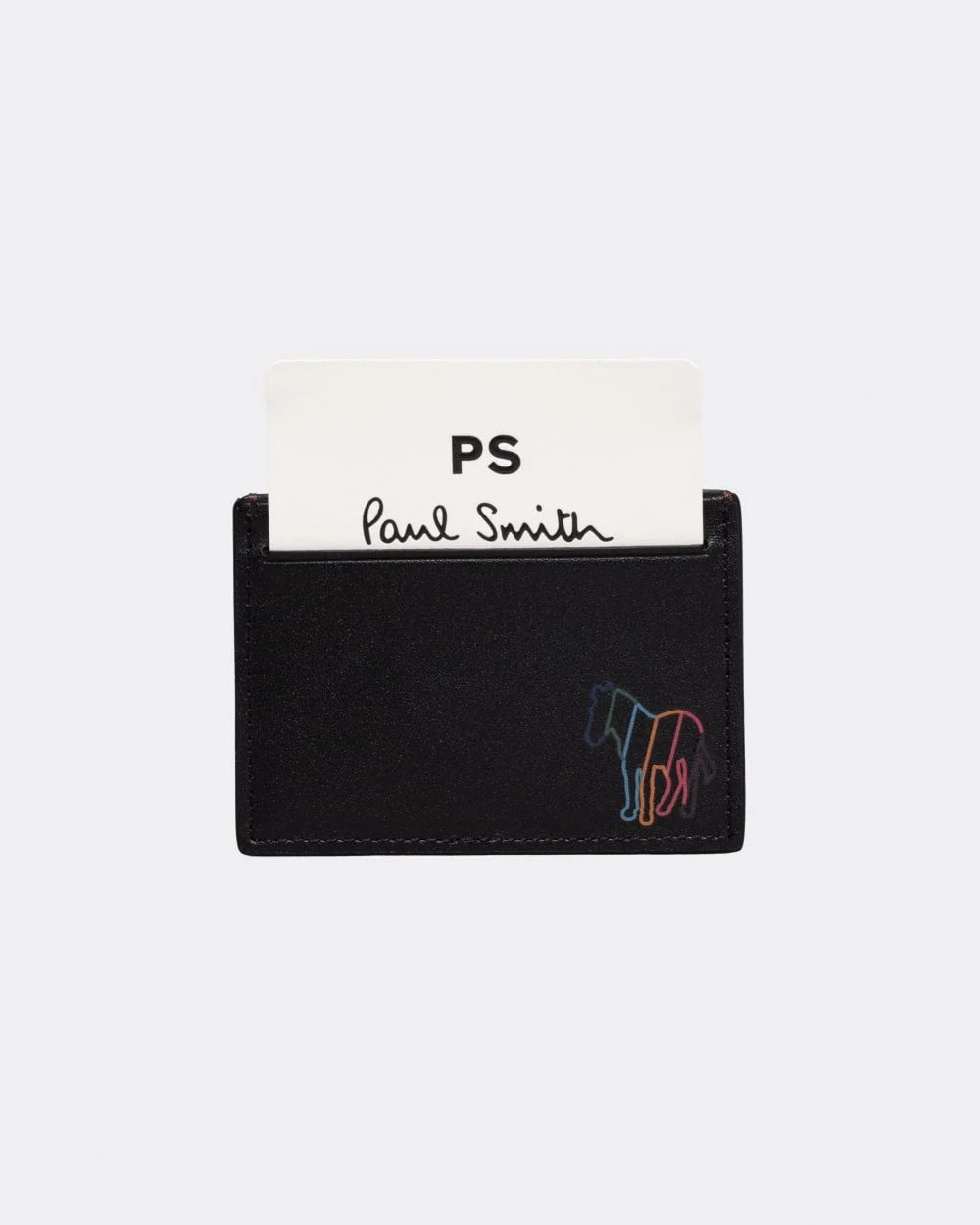 Paul Smith Mens Zebra Logo Leather Card Holder - Image 2