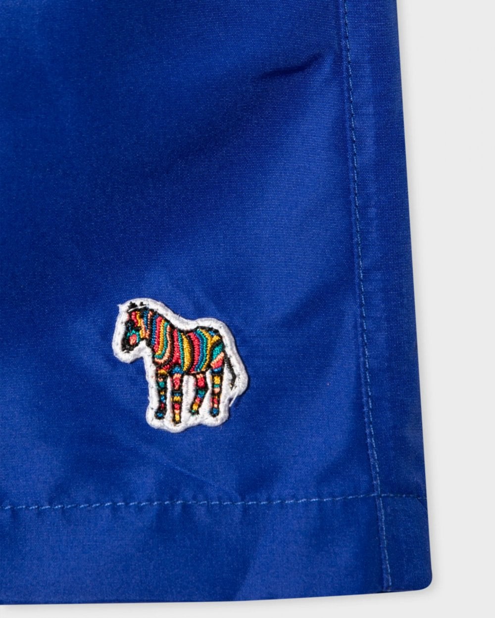 Paul Smith Mens Zebra Logo Swim Shorts - 45 Blue - Image 3