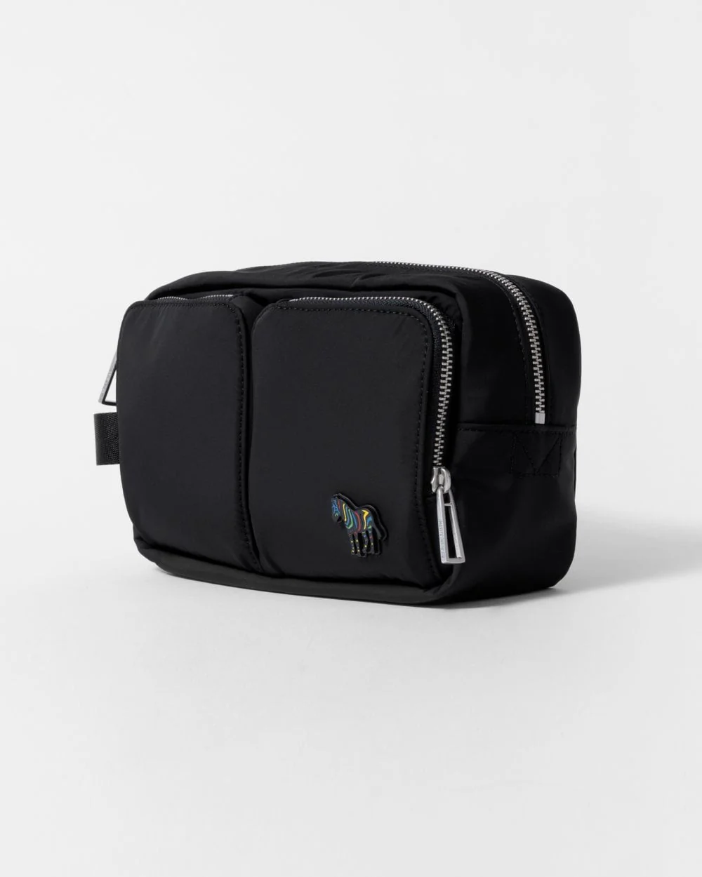 Paul Smith Mens Zebra Washbag - 79 Black - Image 2