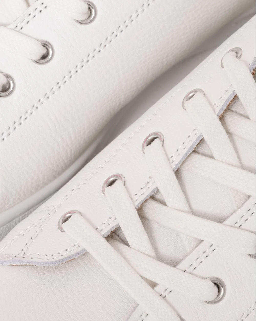 Paul Smith Miyata Mens Calf Leather Trainers - 01 White - Image 5