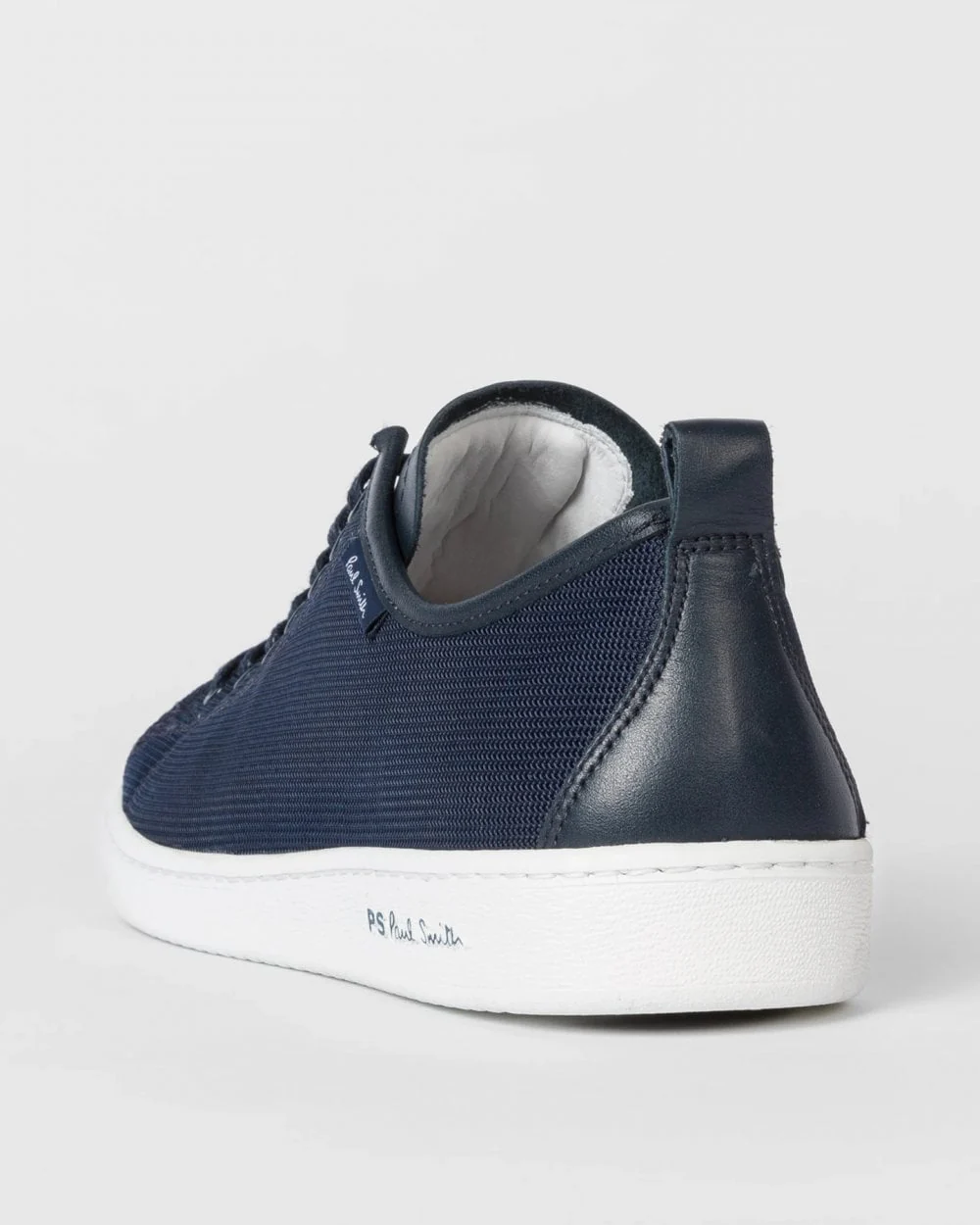 Paul Smith Miyata Mens Calf Leather Trainers - 49 Very Dark Navy - Image 3