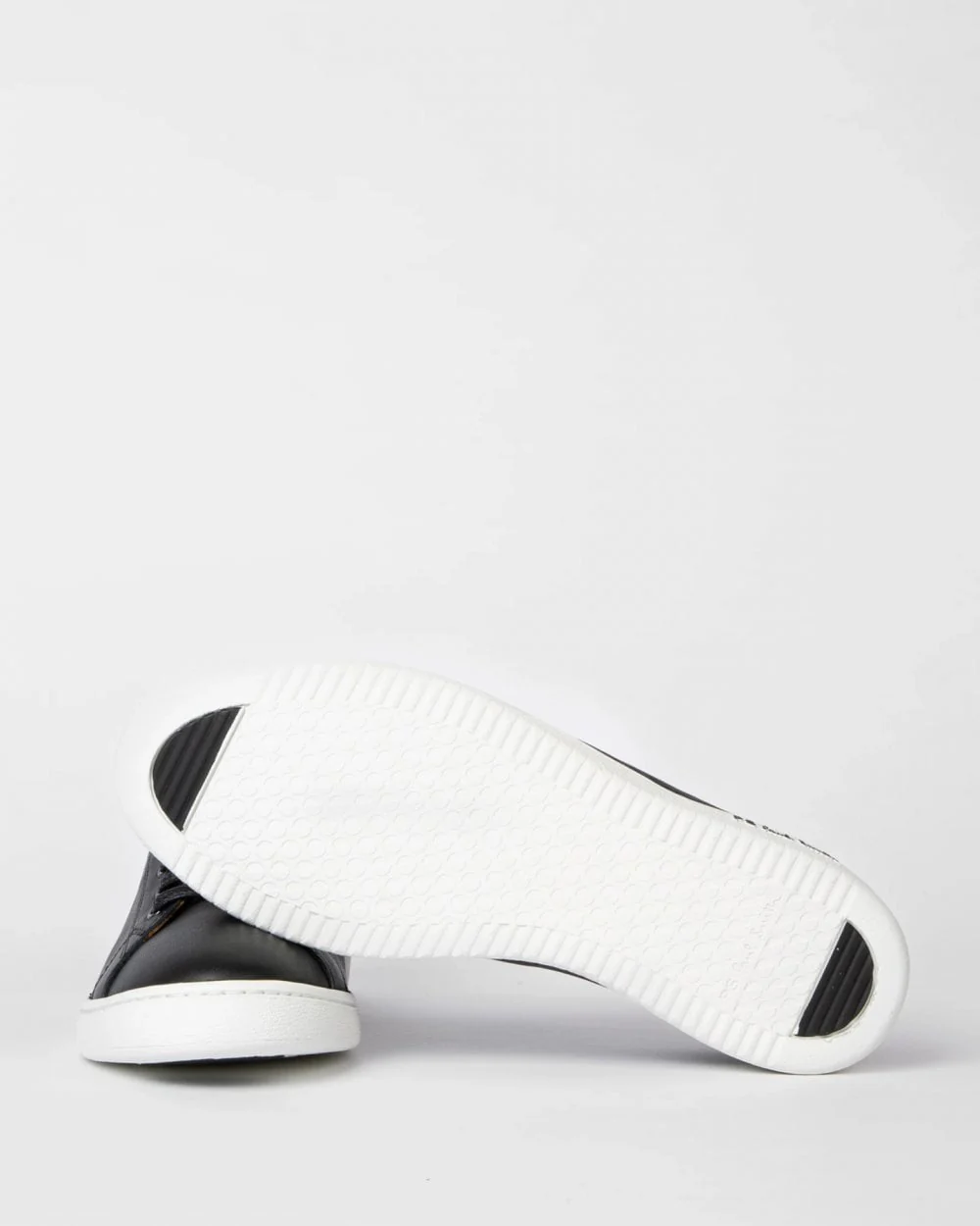 Paul Smith Miyata Mens Calf Leather Trainers - 79 Black/White - Image 4
