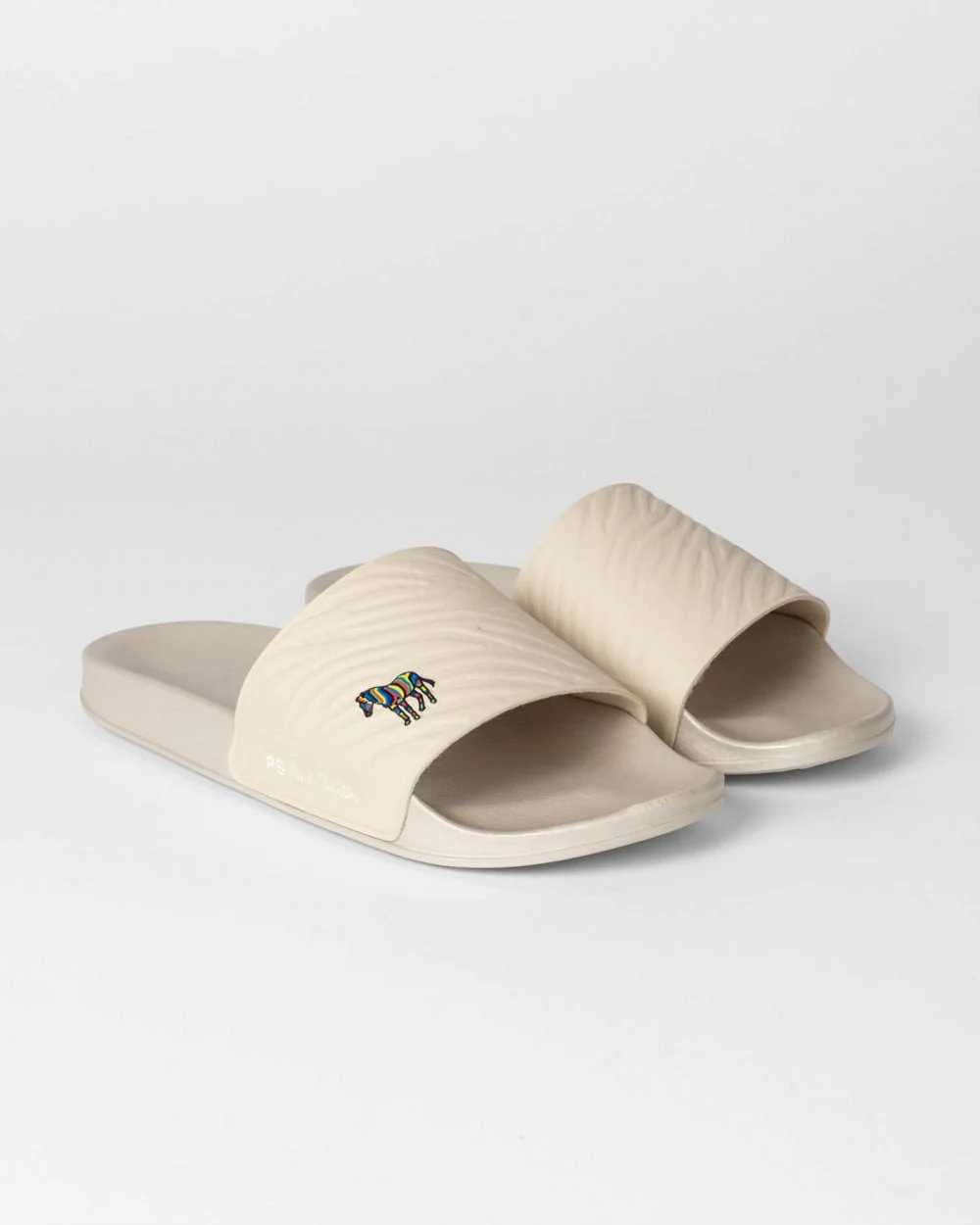 Paul Smith Nyro Mens Zebra Stripe Slides - Image 2