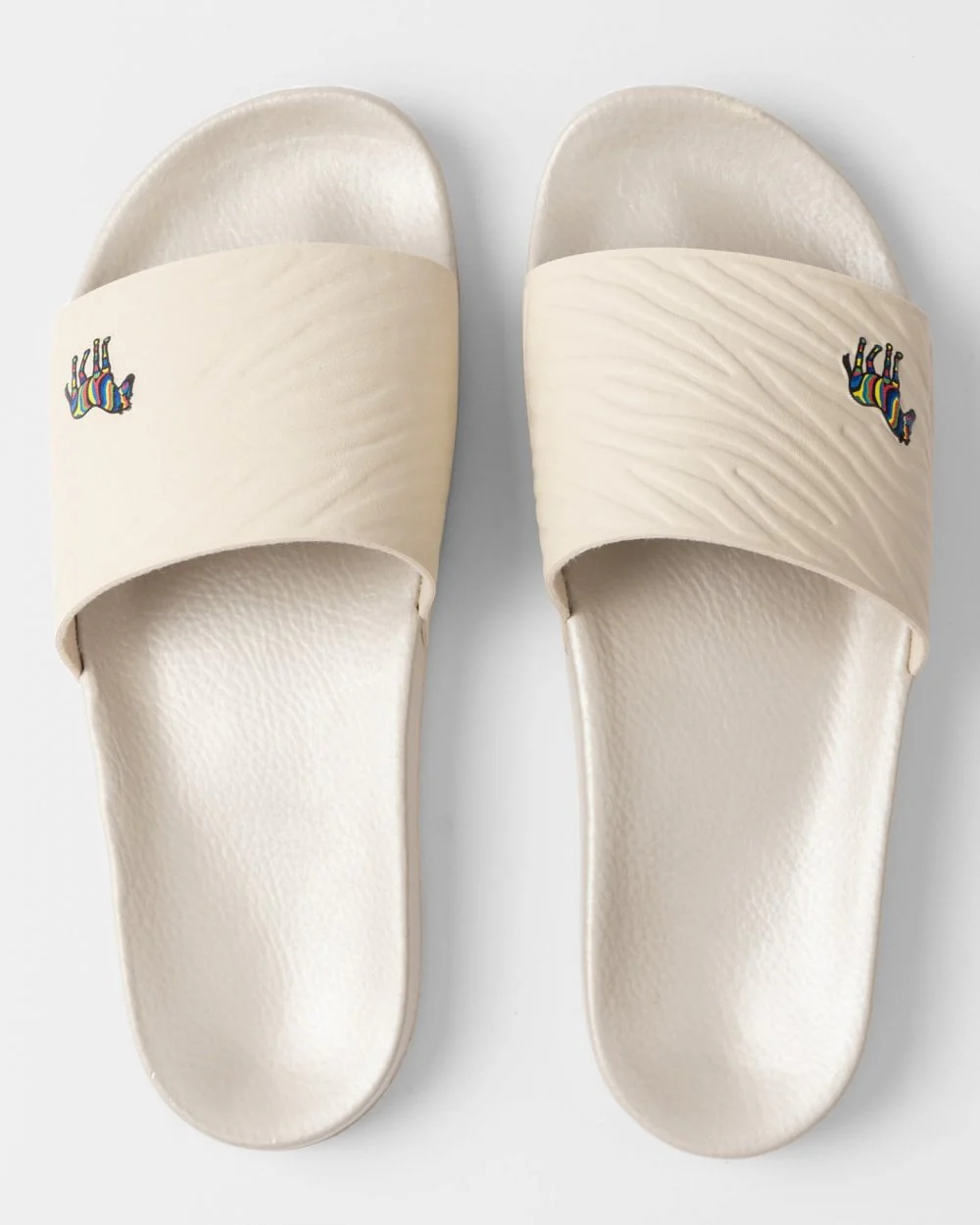 Paul Smith Nyro Mens Zebra Stripe Slides - Image 3