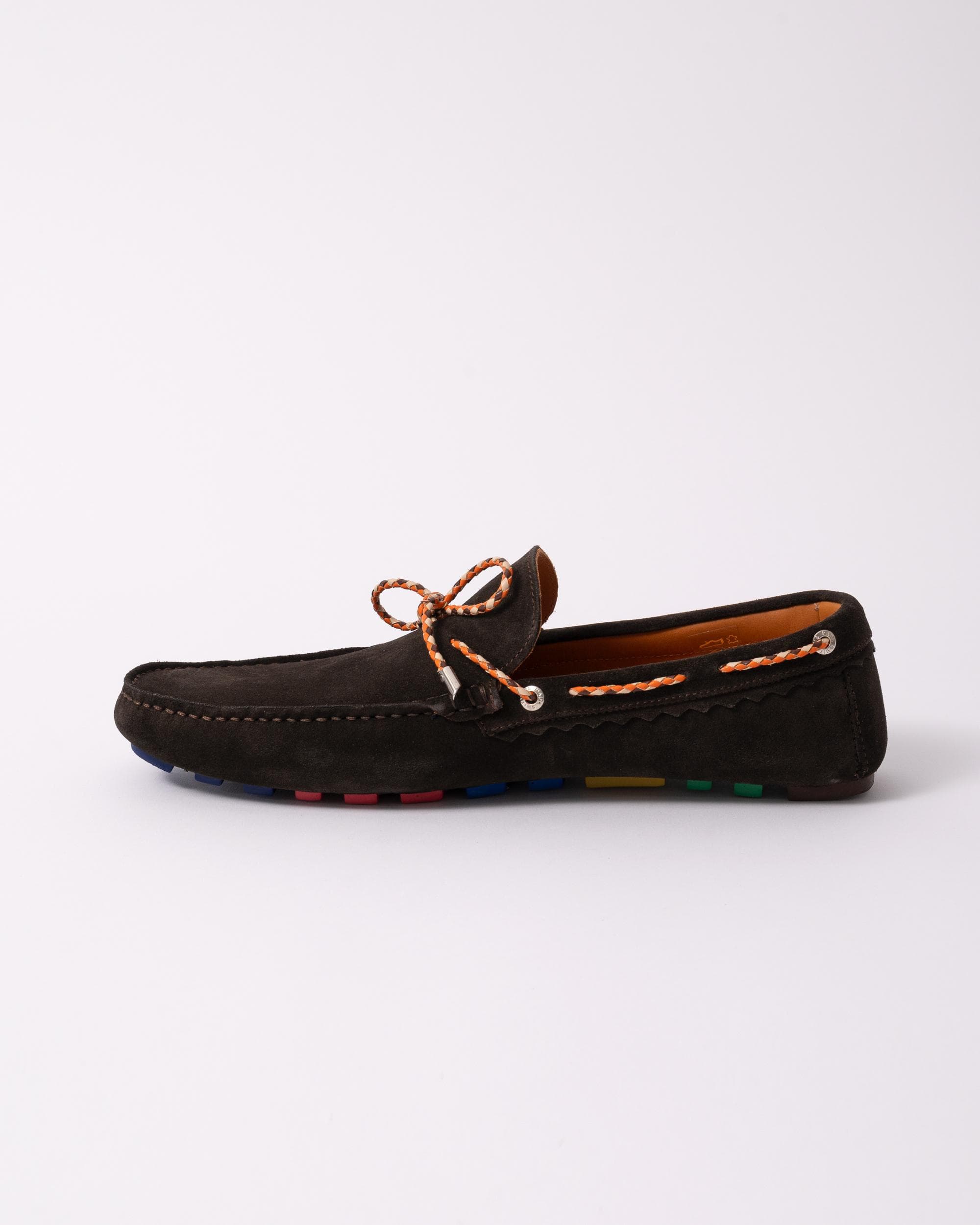 Paul Smith Springfield Mens Slip On Moccasins - 69 Dark Brown - Image 2